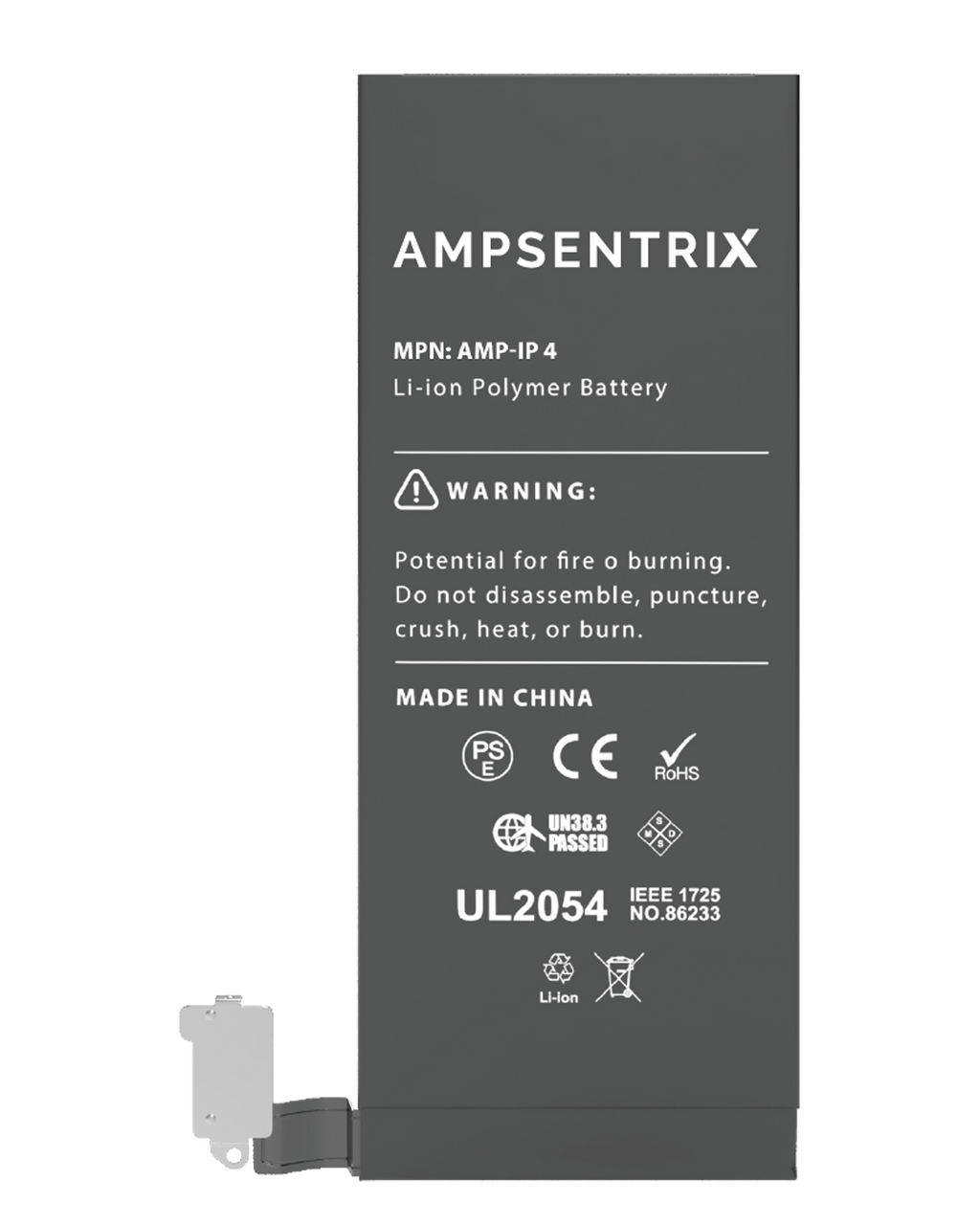 Ersatzakku für iPhone 4 (AmpSentrix Pro)