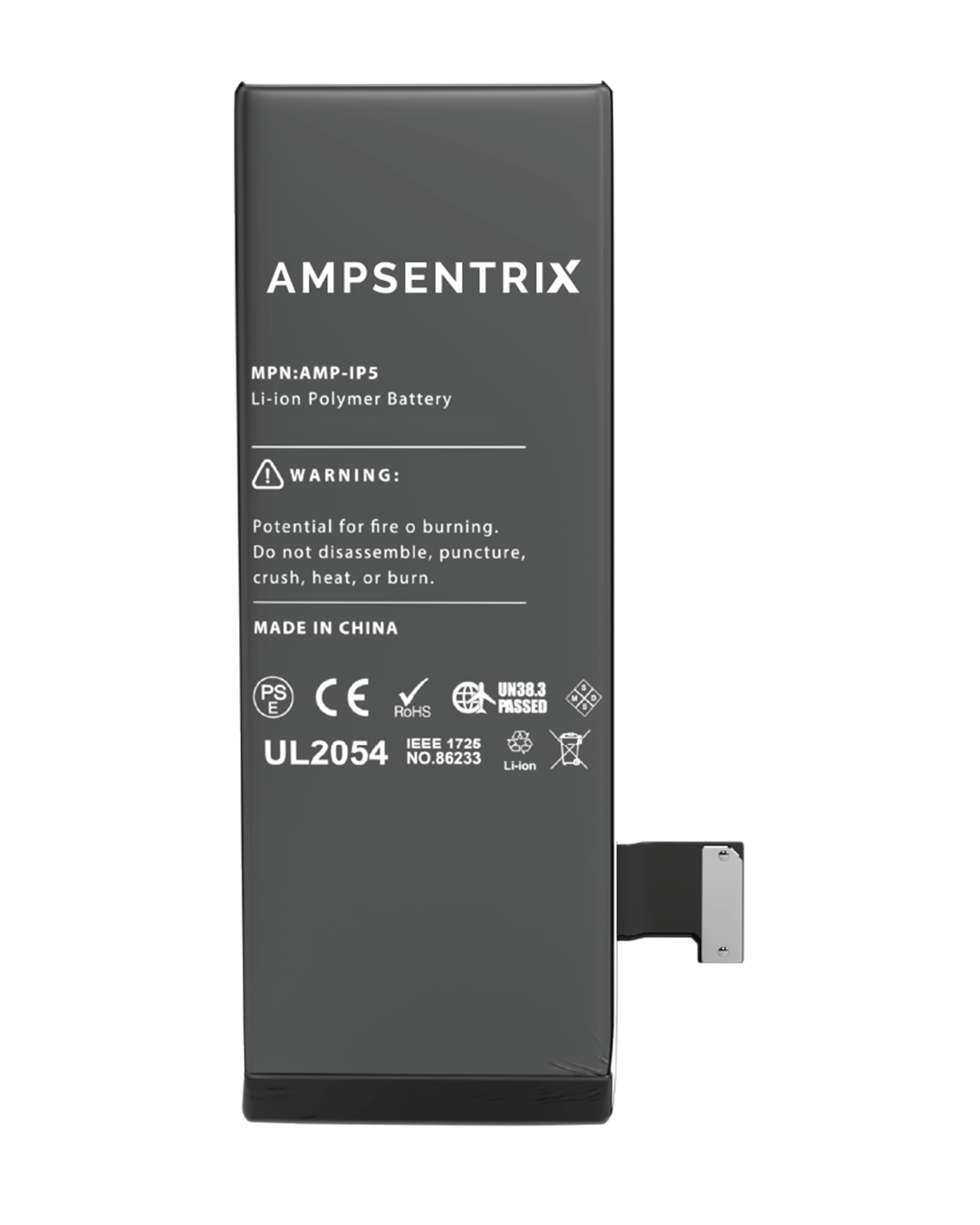 Ersatzakku für iPhone 5 (AmpSentrix Pro)