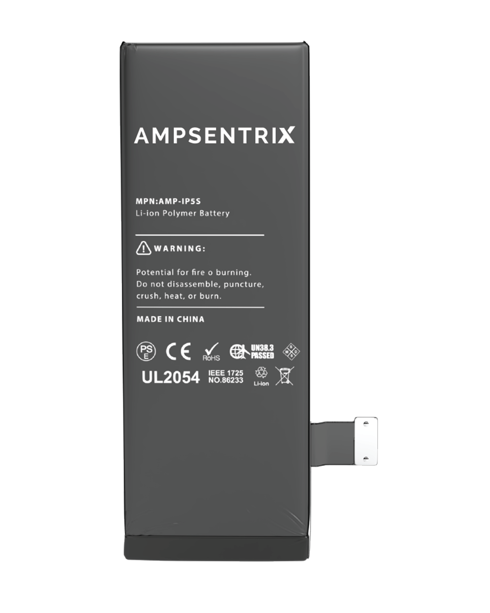 Ersatzakku für iPhone 5S (AmpSentrix Pro)