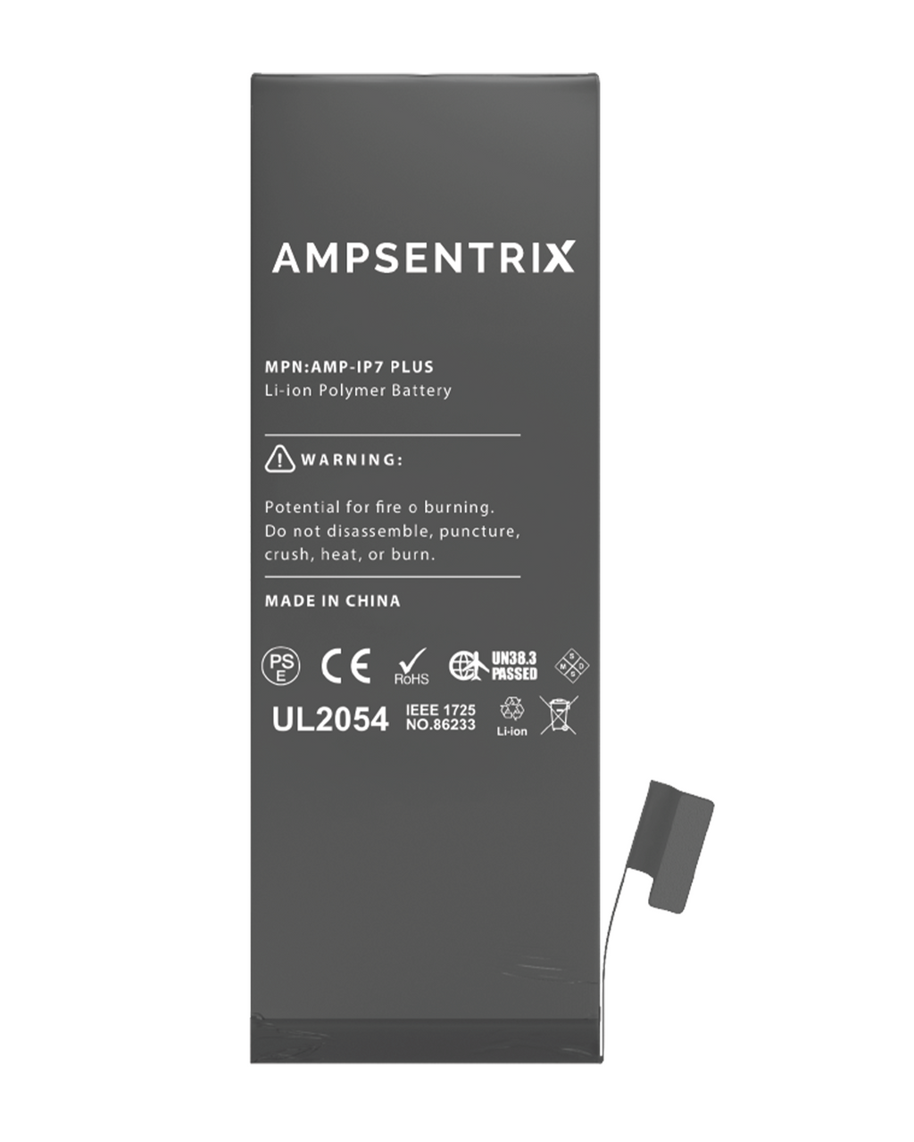 Replacement Battery for iPhone 7 Plus (AmpSentrix Basic Extended)