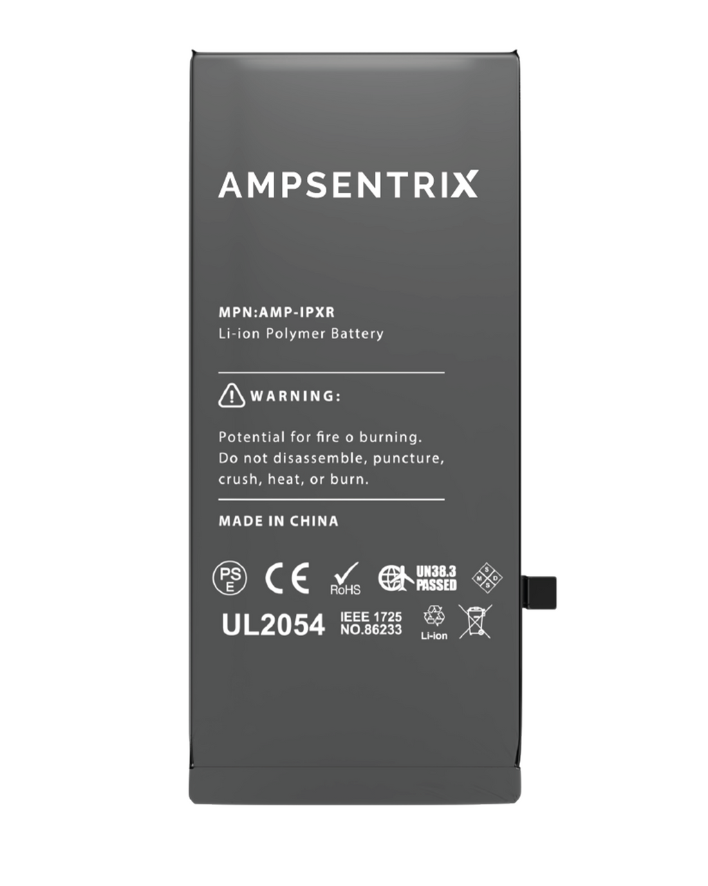 Replacement Battery for iPhone XR (AmpSentrix Basic Extended)