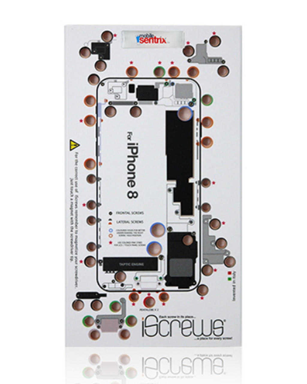 iScrews Positioning Mat for iPhone 8 (dottorpod)