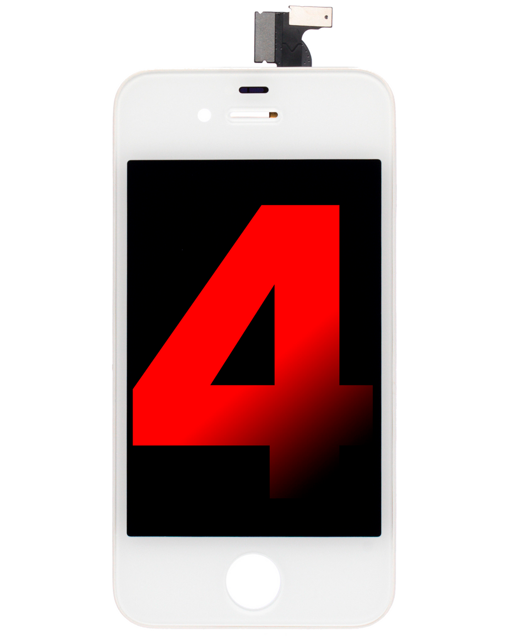 LCD Display for iPhone 4 (CDMA) (Aftermarket Plus) (White)