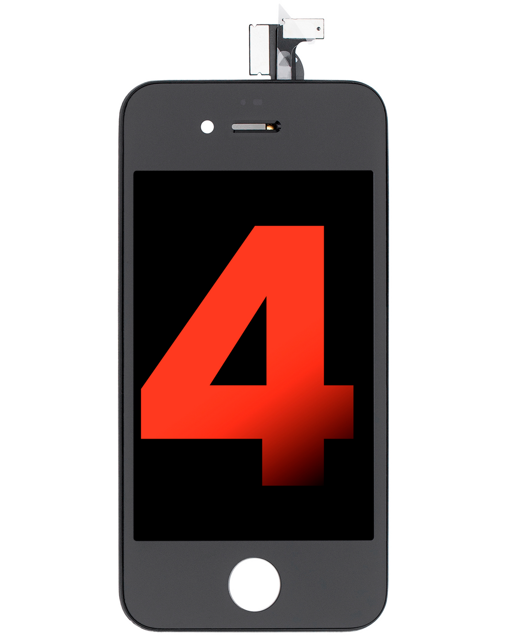 LCD-Display für iPhone 4 (CDMA) (Aftermarket Plus) (Schwarz)