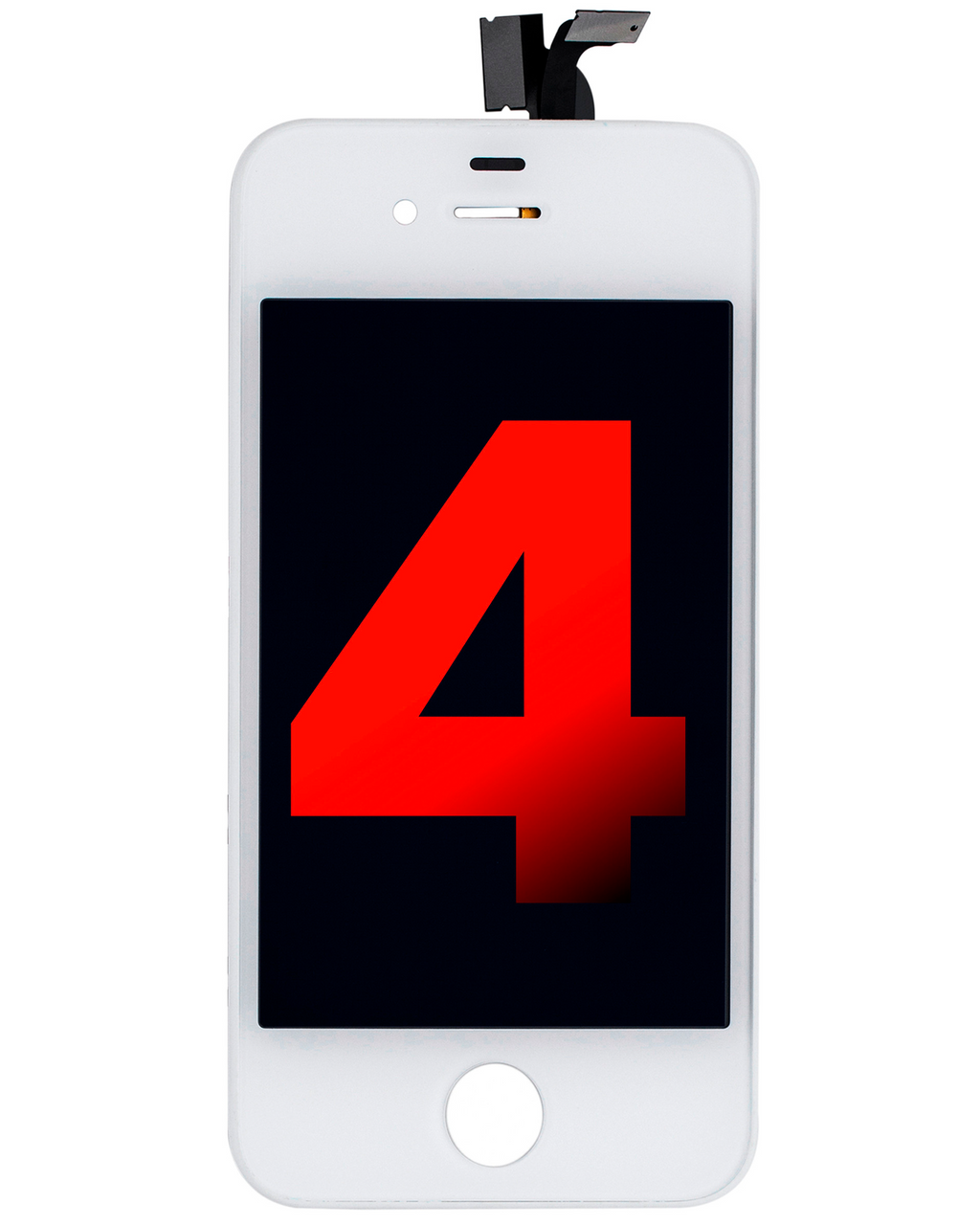 LCD-Display für iPhone 4 (GSM) (Aftermarket Plus) (Weiß)