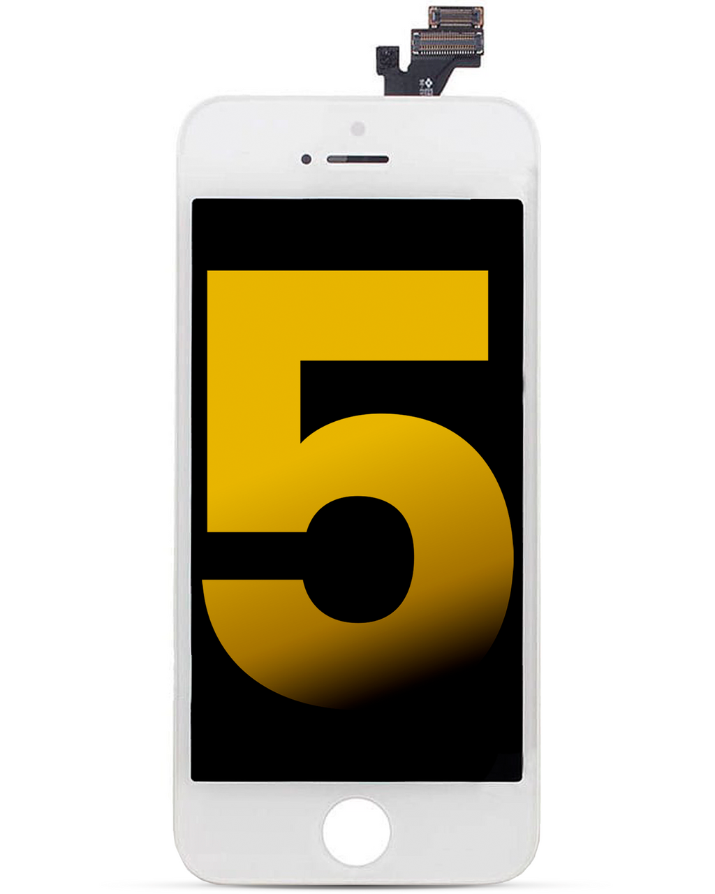 LCD-Display für iPhone 5 (Refurbished) (Weiß)