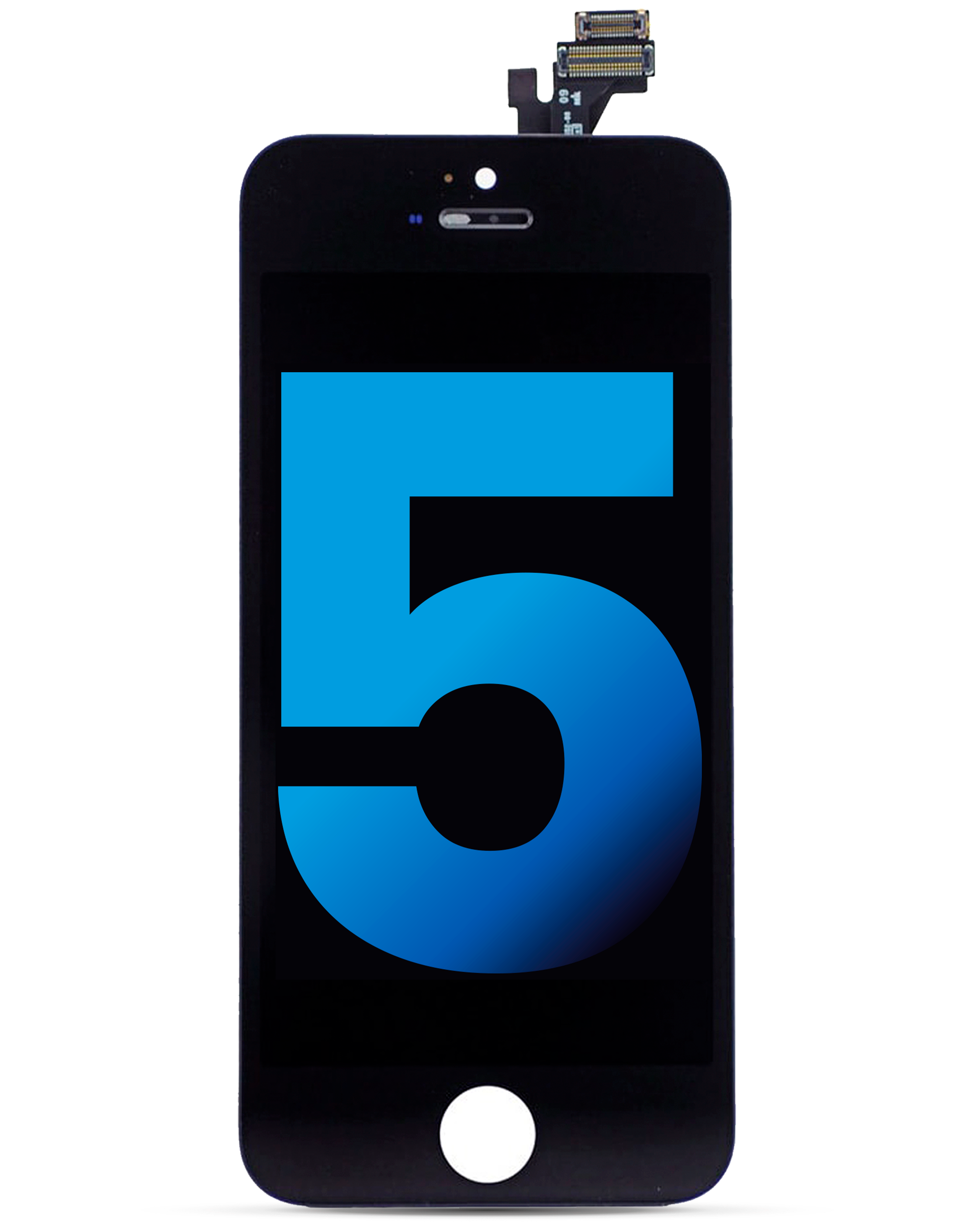 LCD-Display für iPhone 5 (Aftermarket) (Schwarz)