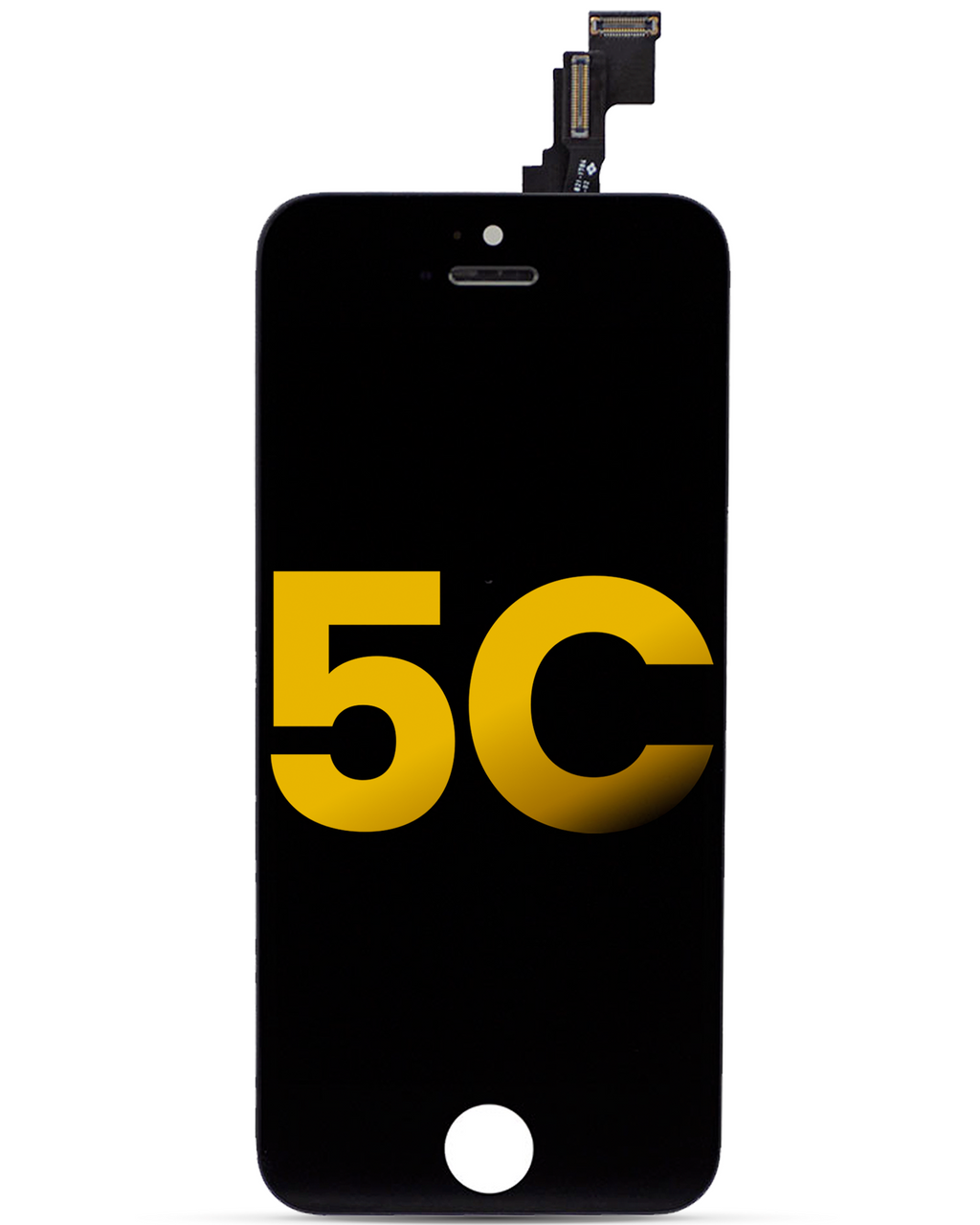 LCD-Display für iPhone 5C (Refurbished) (Schwarz)