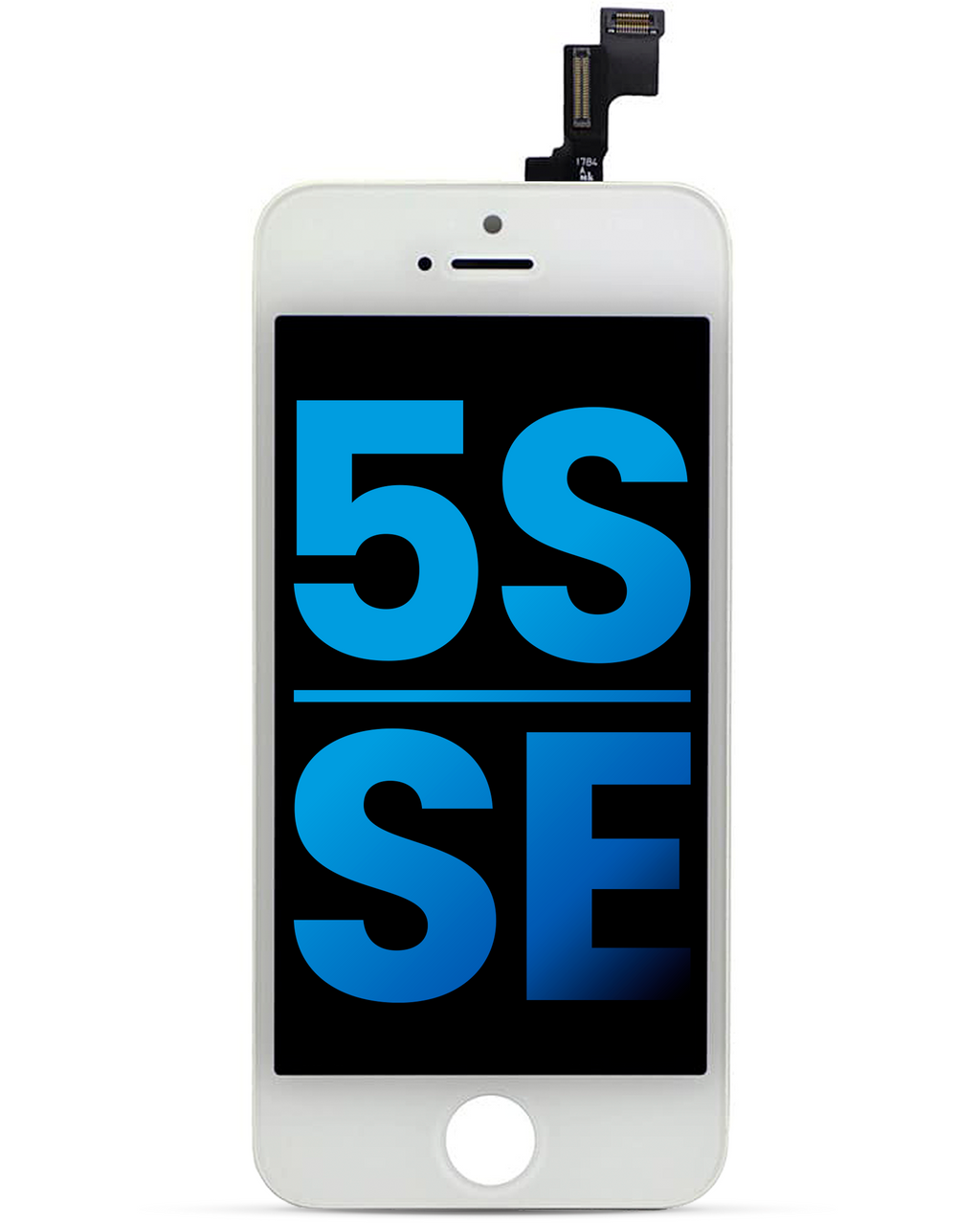 LCD-Display für iPhone 5S / SE (2016) (Aftermarket) (Weiß)