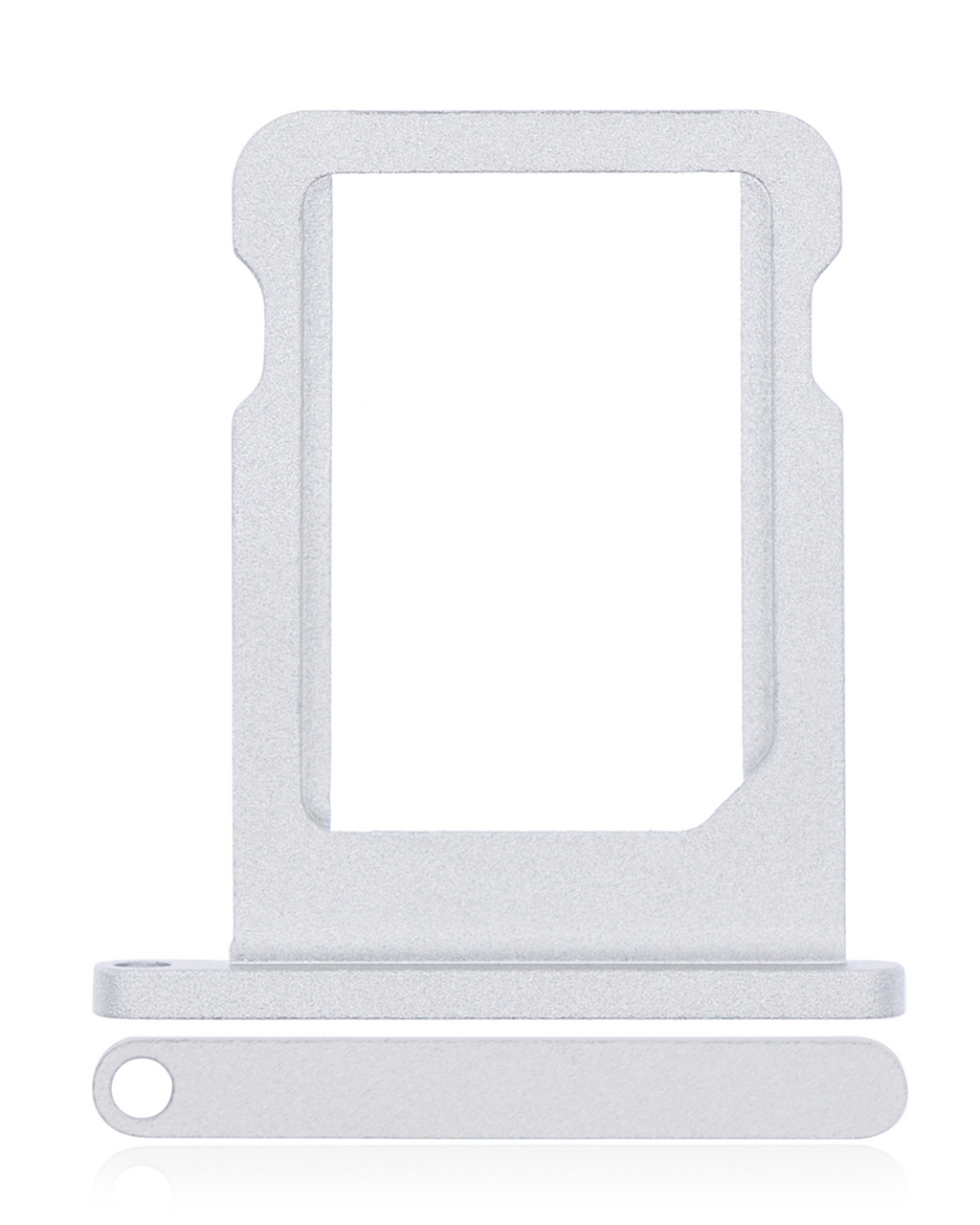 SIM-Kartenfach für iPad Pro 11" 1./2. Gen & 12.9" 3./4. Gen Silber