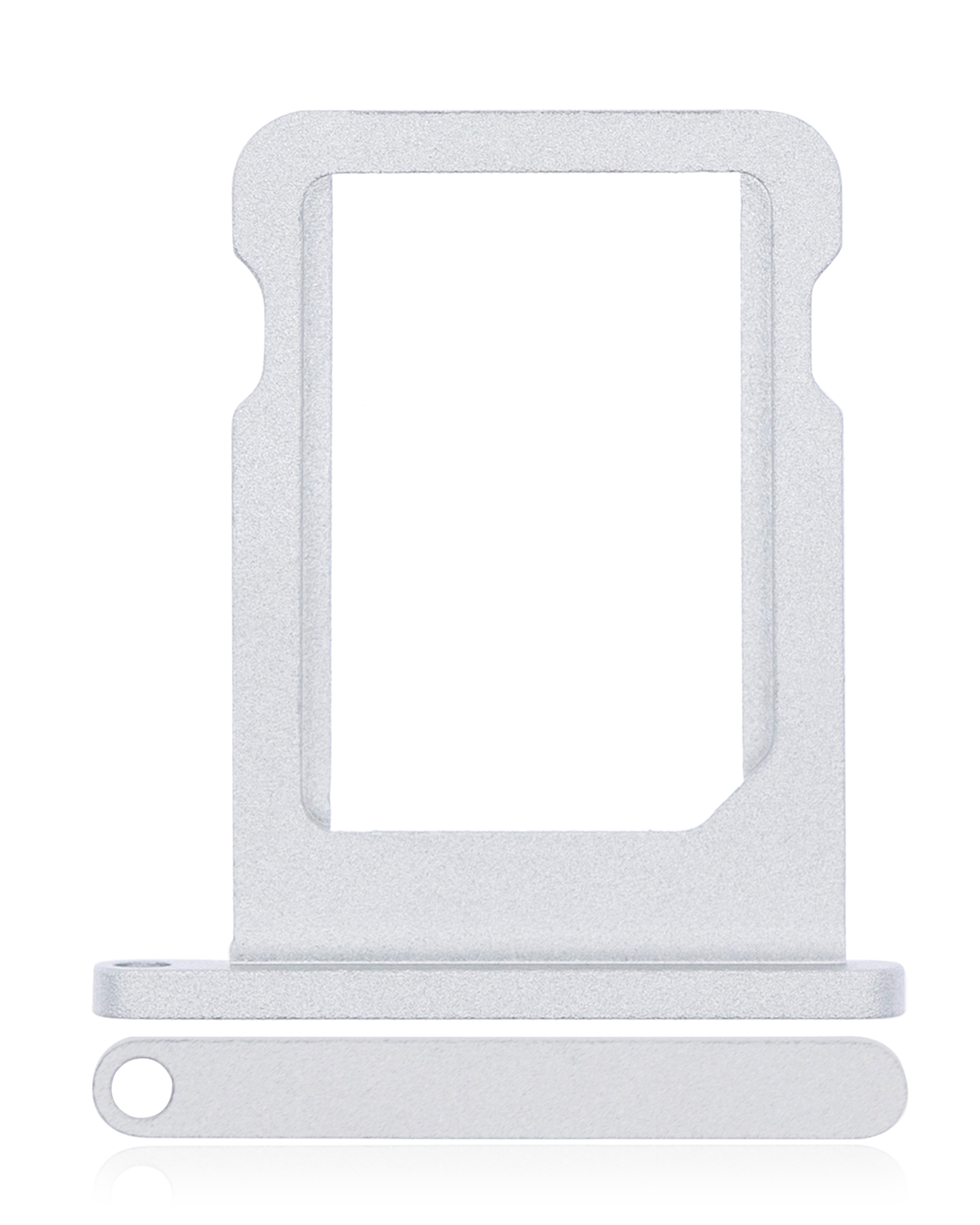 SIM-Kartenfach für iPad Pro 11" 1./2. Gen & 12.9" 3./4. Gen Silber