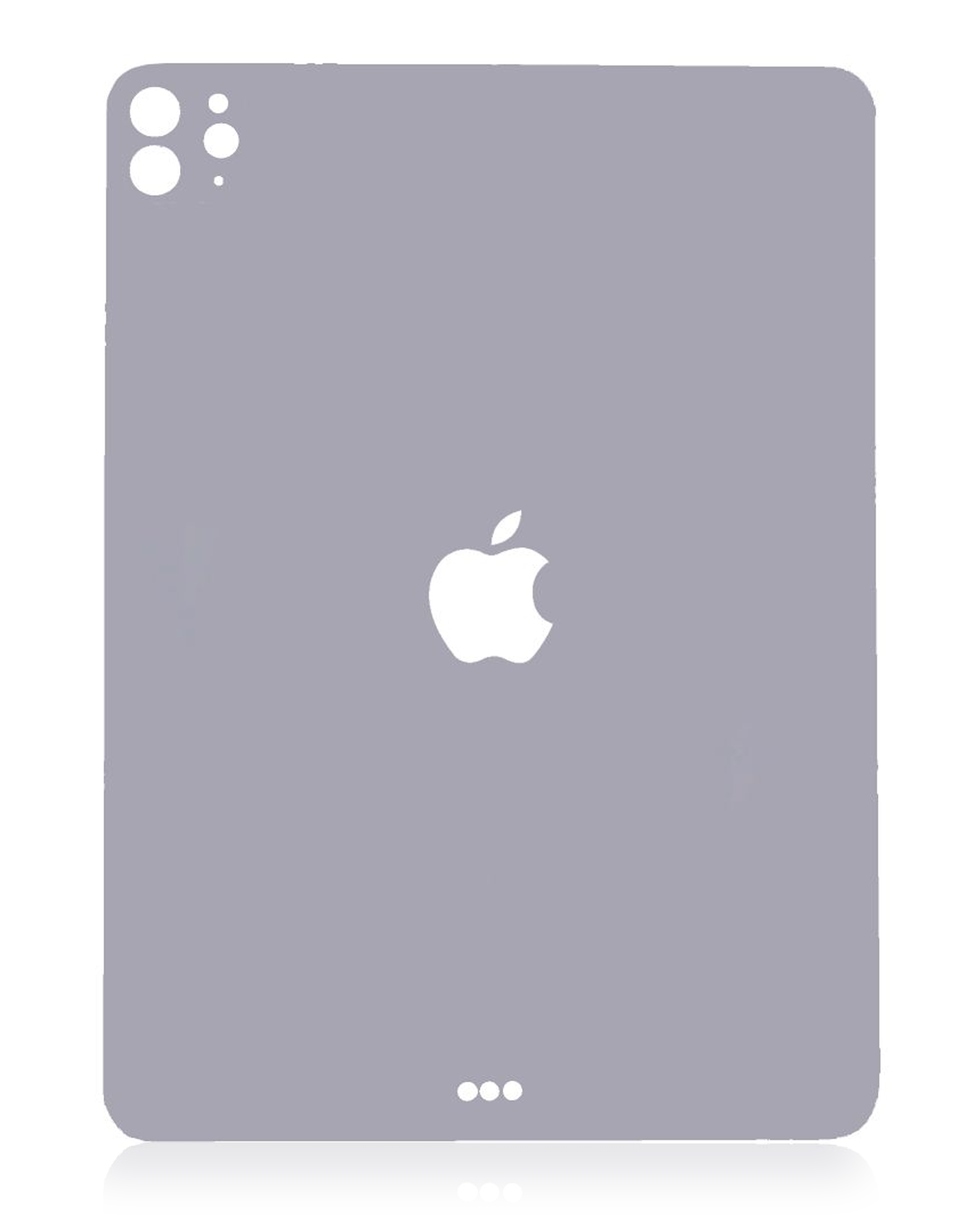 Unterseiten-Schutzfolie für iPad Pro 11" 4th Gen (2022) (Space Grau)