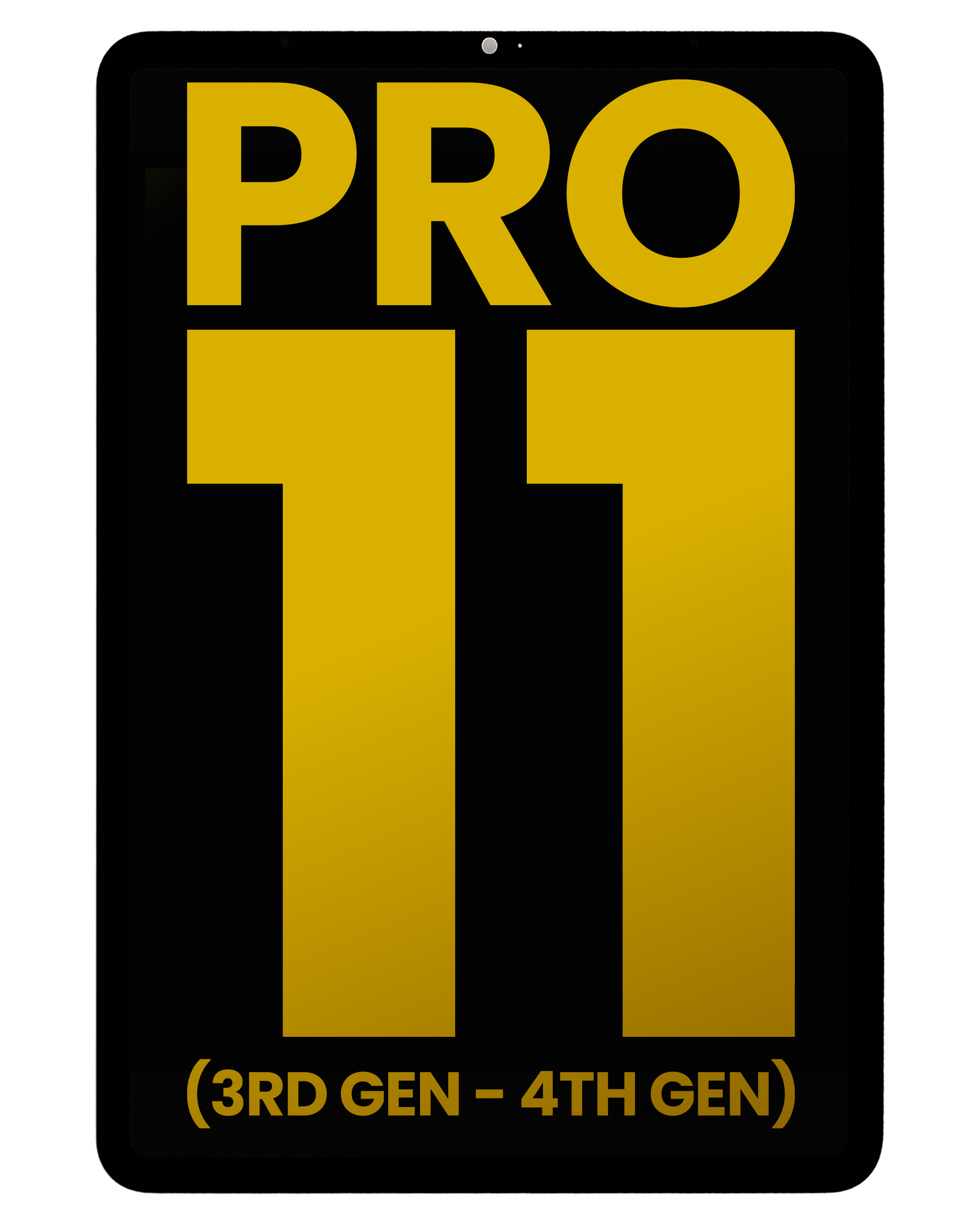 LCD-Anlage mit Digitizer für iPad Pro 11" 3./4. Gen Refurbished