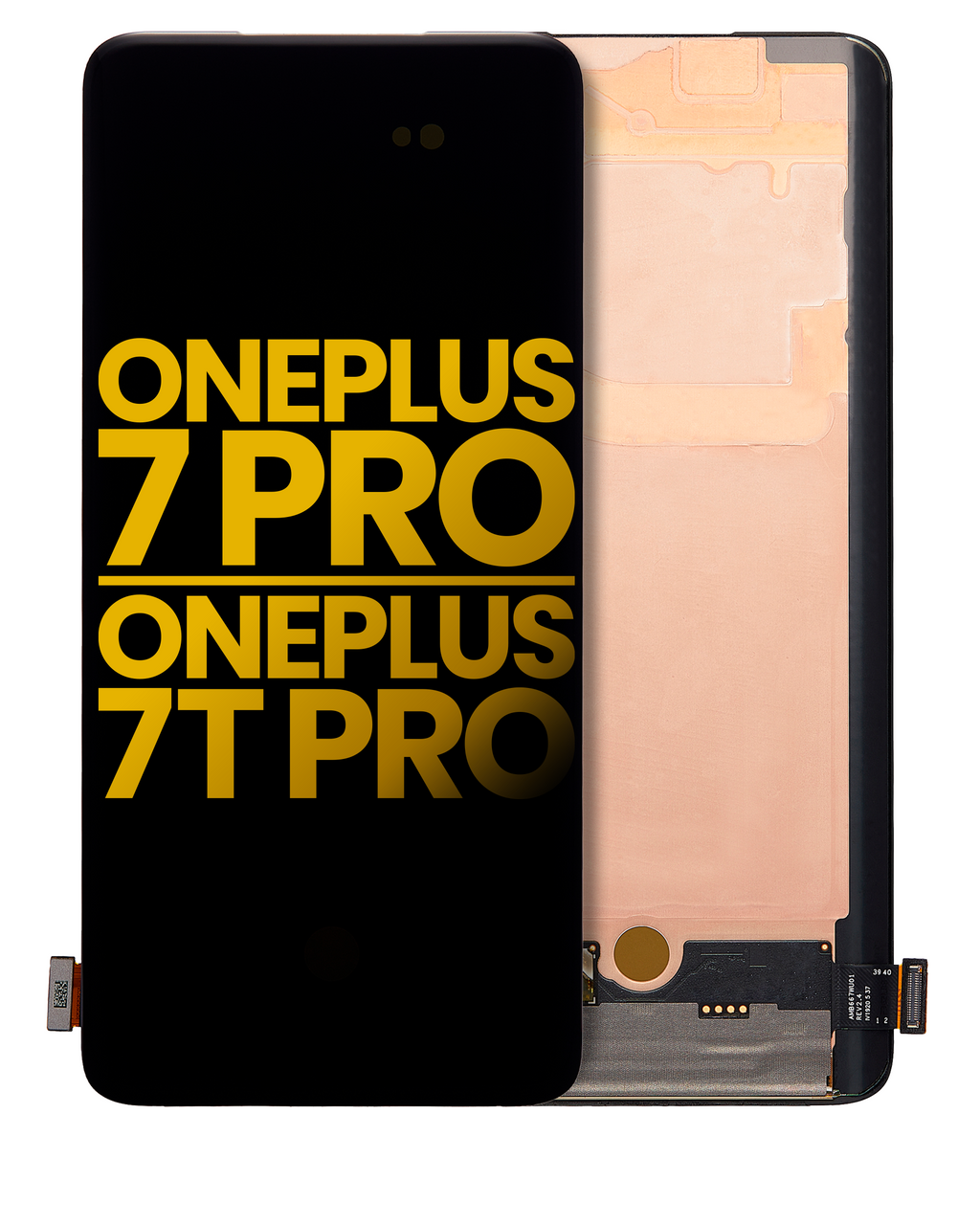 OLED-Display ohne Rahmen für OnePlus 7 Pro / 7T Pro (Refurbished) (Alle Farben)