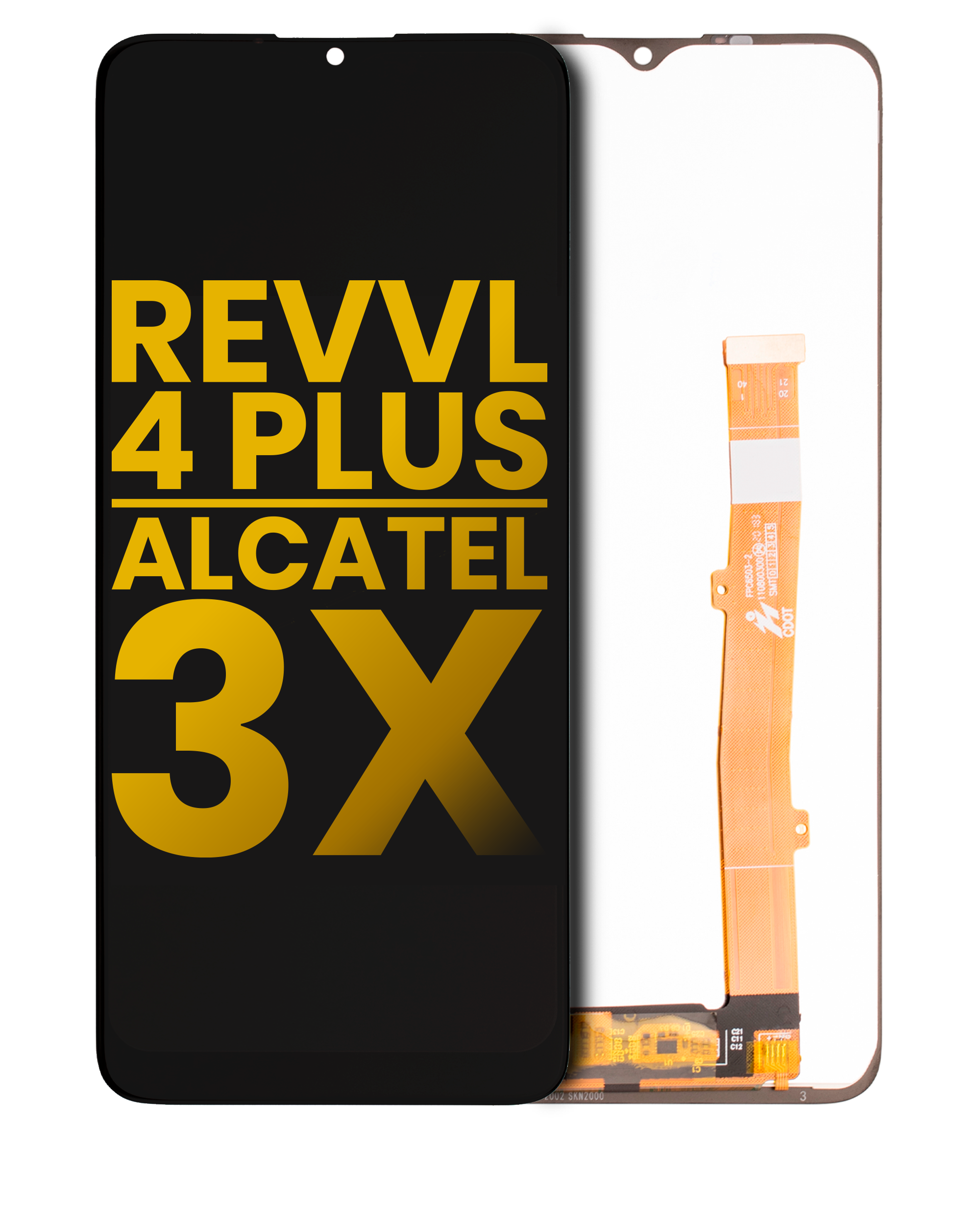 LCD Display No Frame for T-Mobile Revvl 4 Plus (5062 / 2020) / Alcatel 3X (5061 / 2020) (Refurbished) (All Colors)