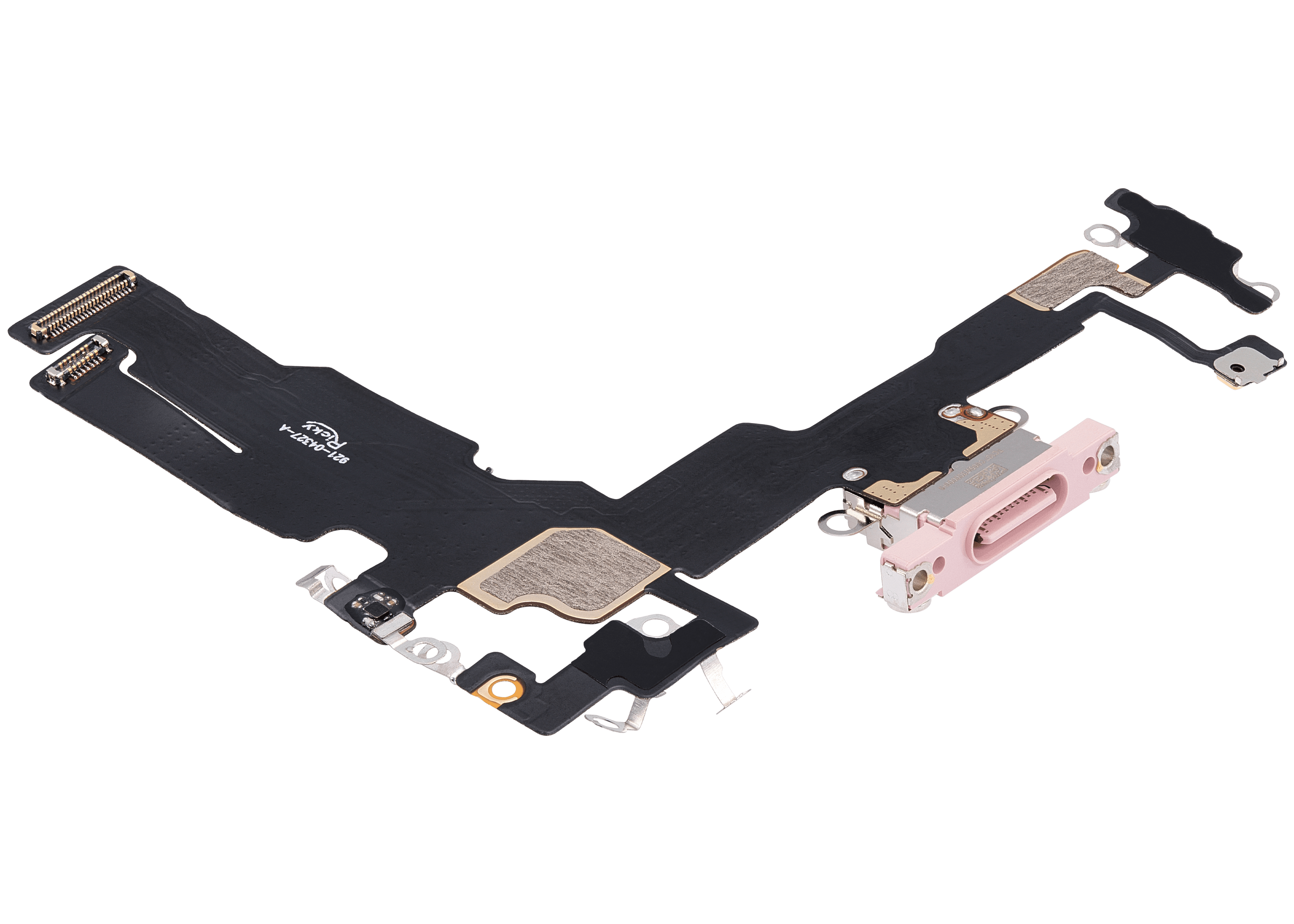 Ladebuchse-Flexkabel für iPhone 15 (Aftermarket Plus) (Pink)