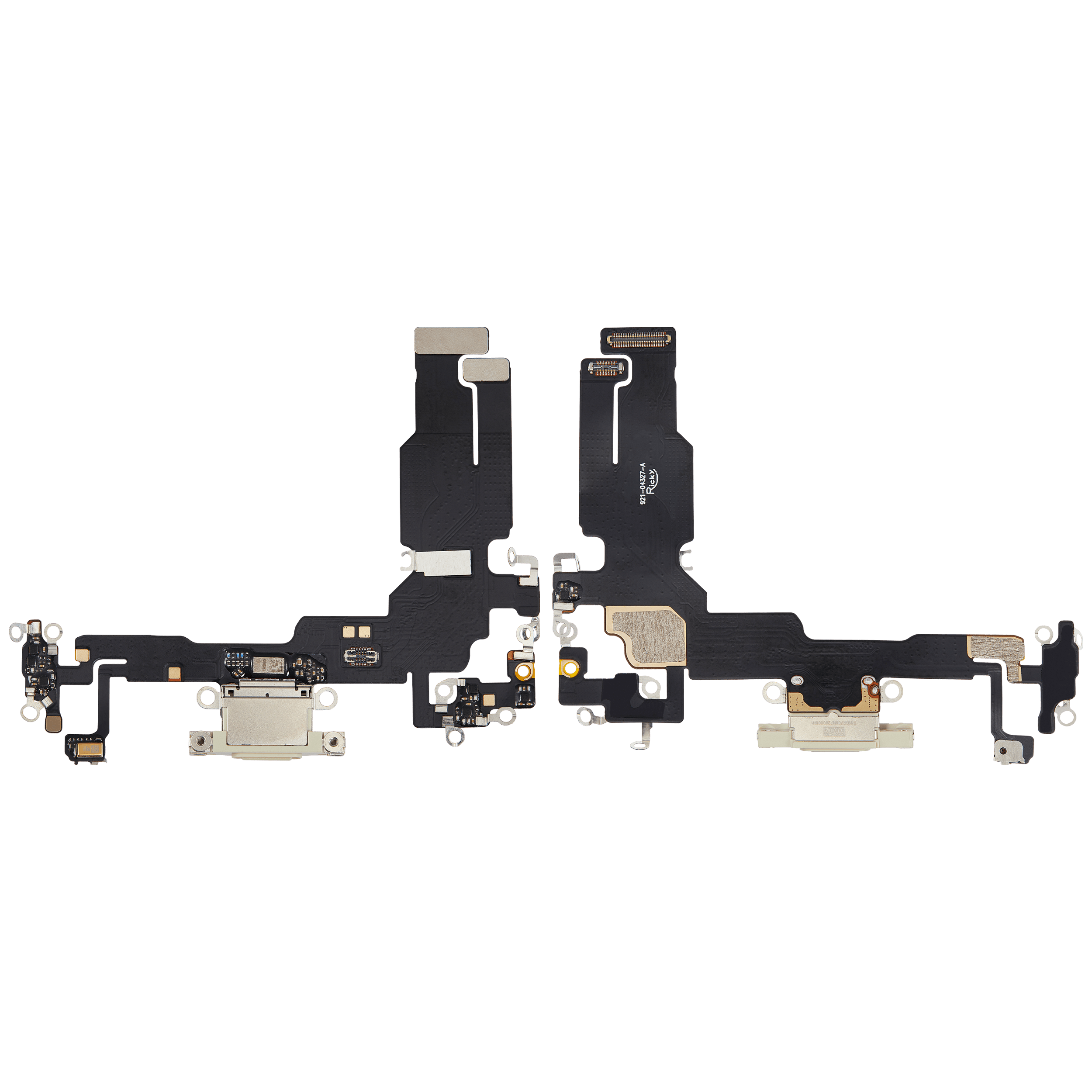 Ladebuchse-Flexkabel für iPhone 15 (Aftermarket Plus) (Gelb)