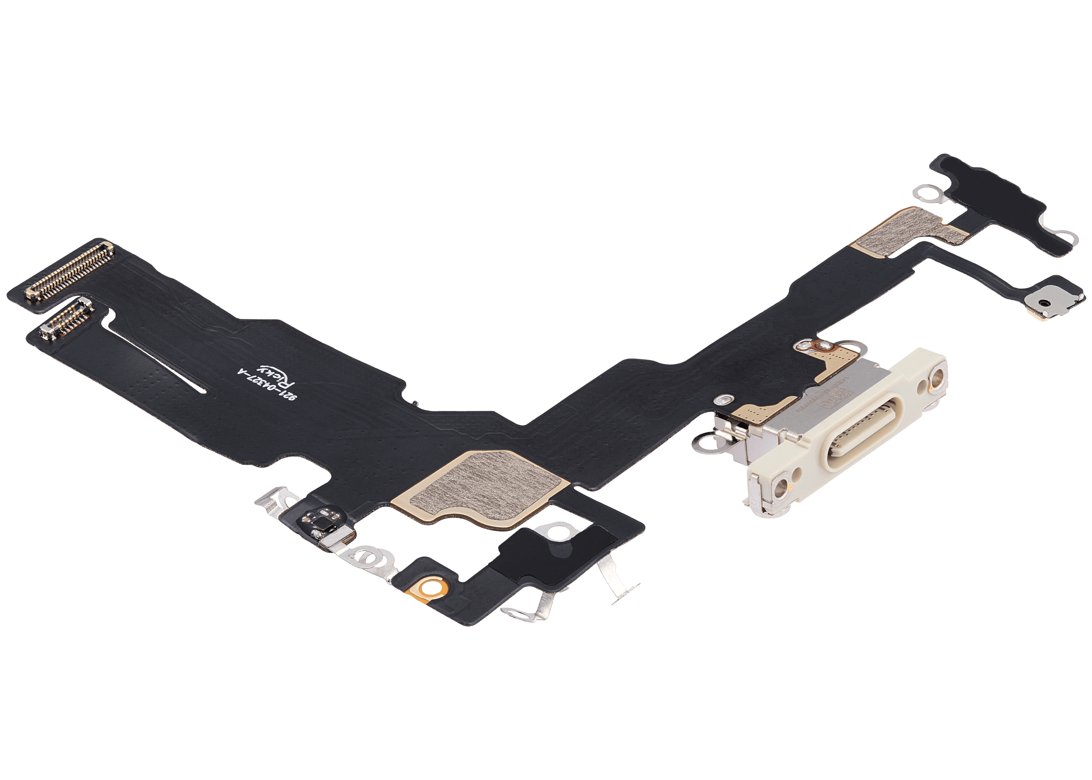 Ladebuchse-Flexkabel für iPhone 15 (Aftermarket Plus) (Gelb)