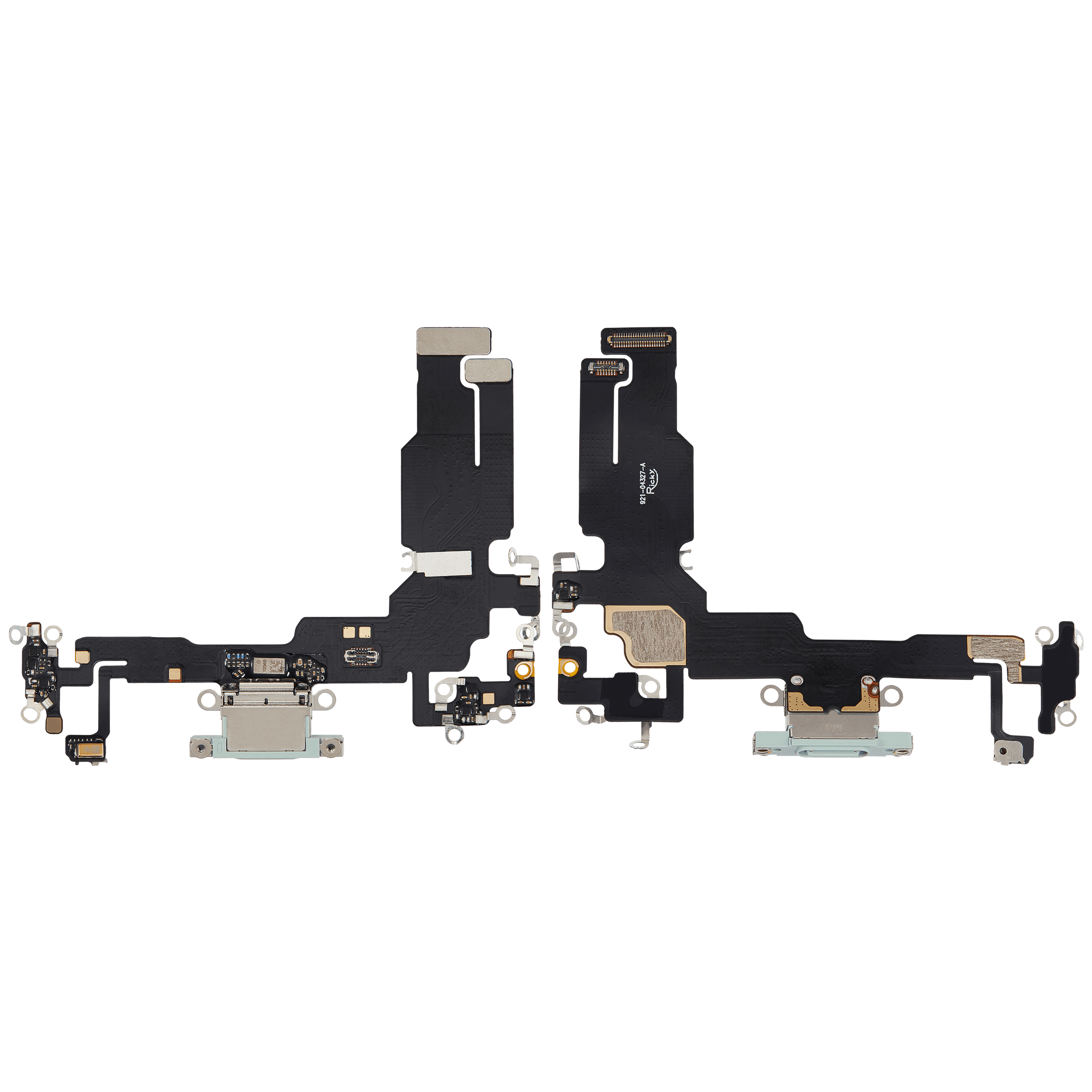 Ladebuchse-Flexkabel für iPhone 15 (Aftermarket Plus) (Grün)