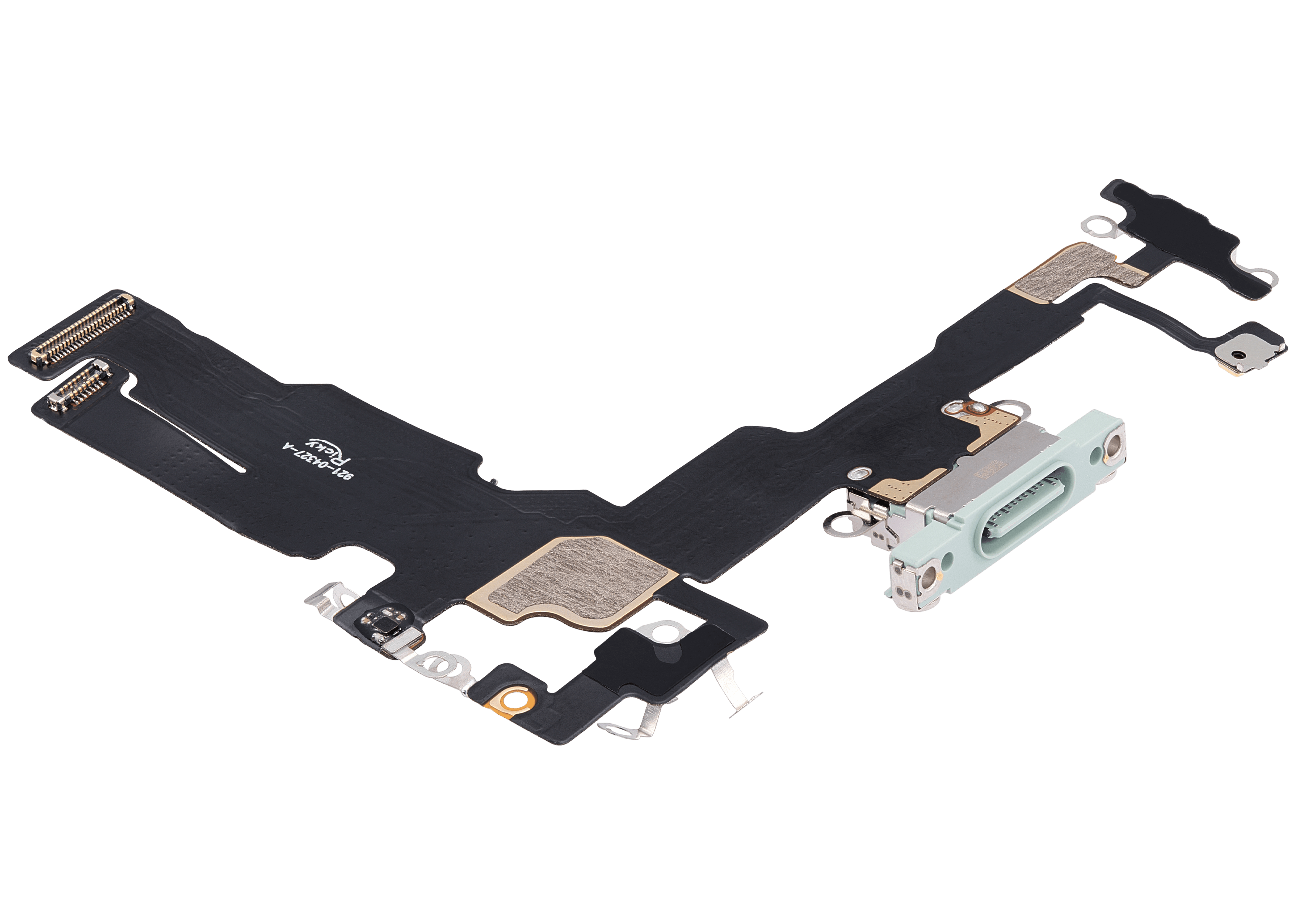 Ladebuchse-Flexkabel für iPhone 15 (Aftermarket Plus) (Grün)
