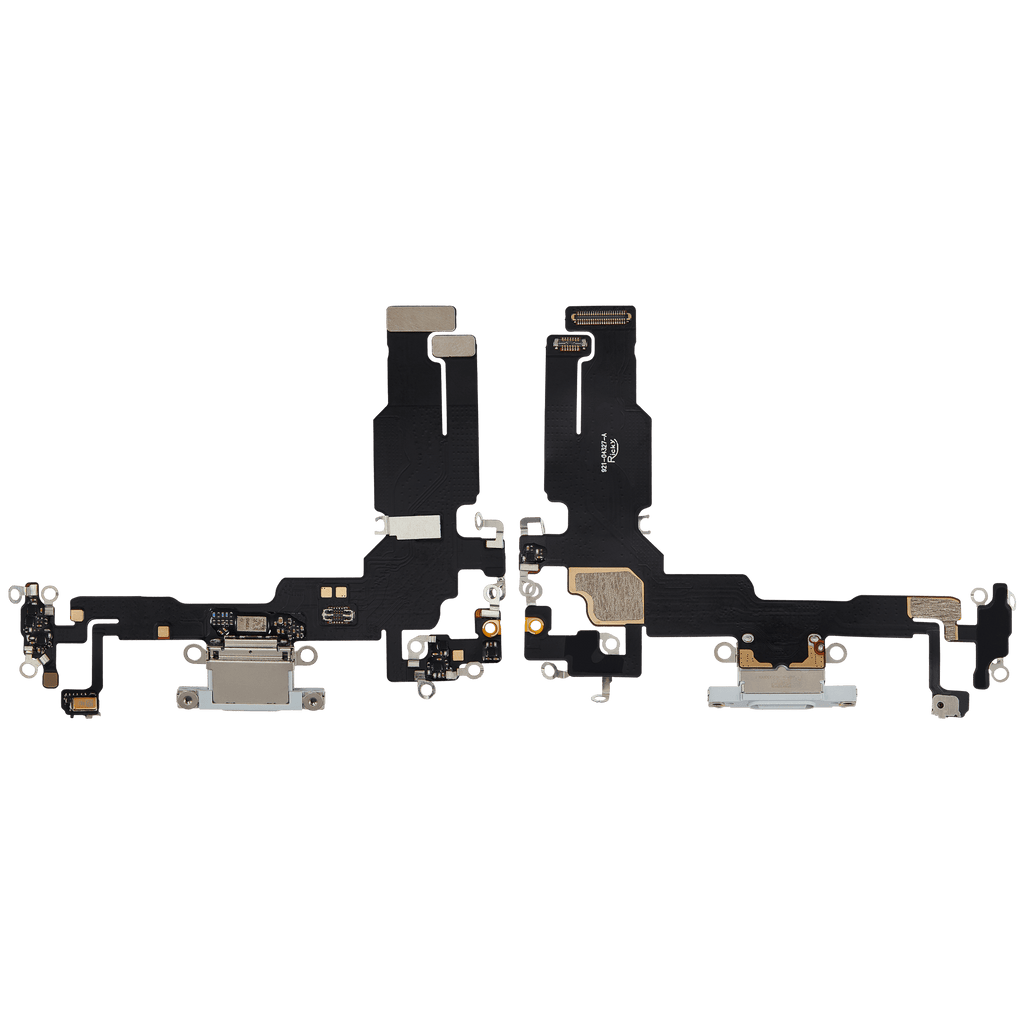 Charging Port Flex Cable for iPhone 15 (Aftermarket Plus) (Blue)