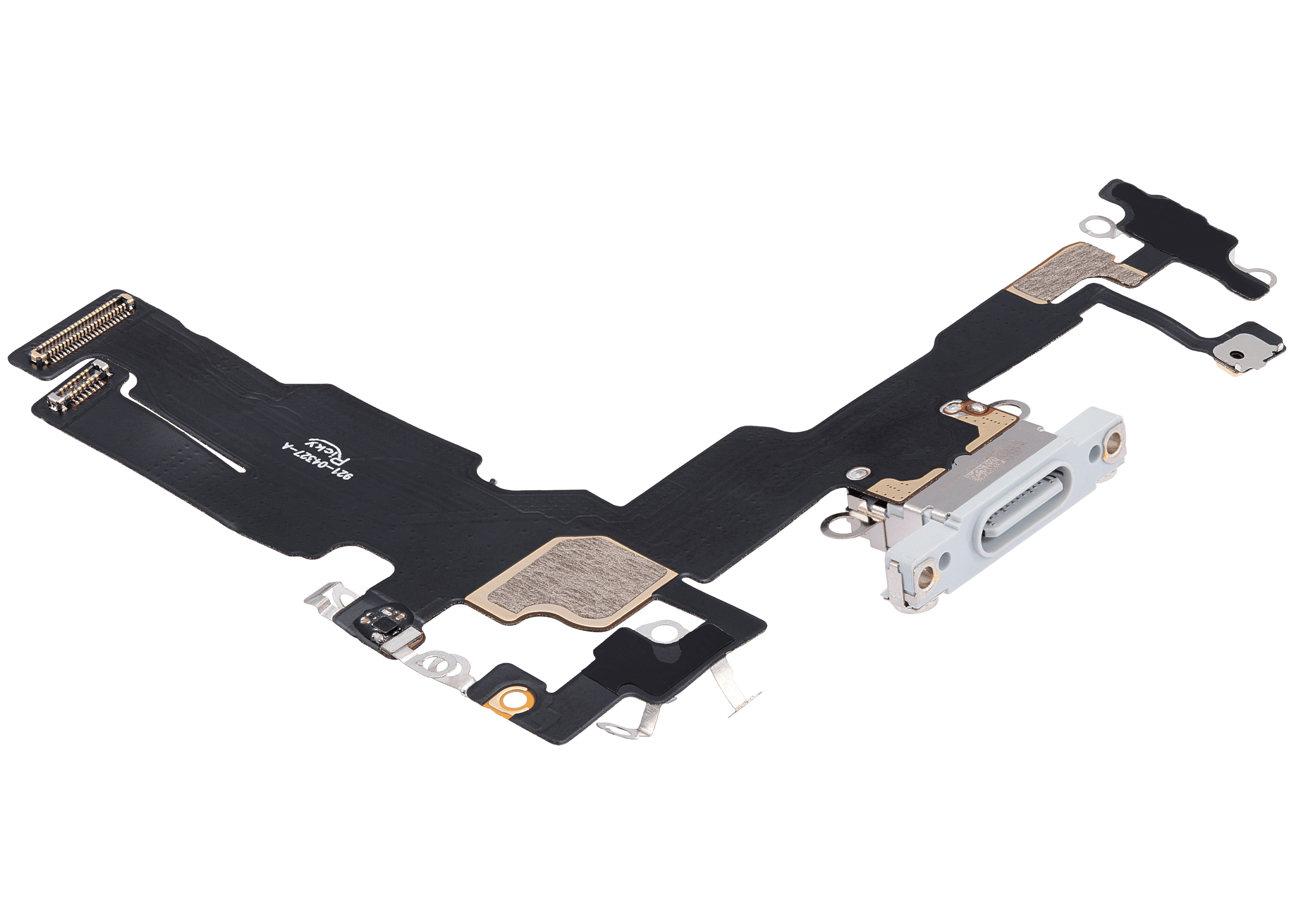 Charging Port Flex Cable for iPhone 15 (Aftermarket Plus) (Blue)