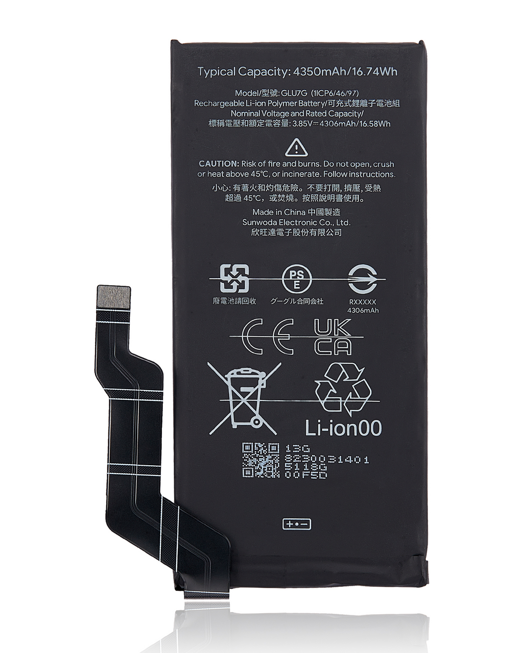 Original OEM Replacement Battery for Google Pixel 6A (GLU7G)