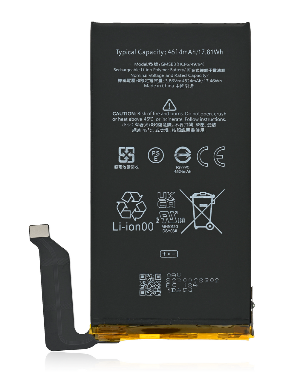 Replacement Battery for Google Pixel 6 (GMSB3)