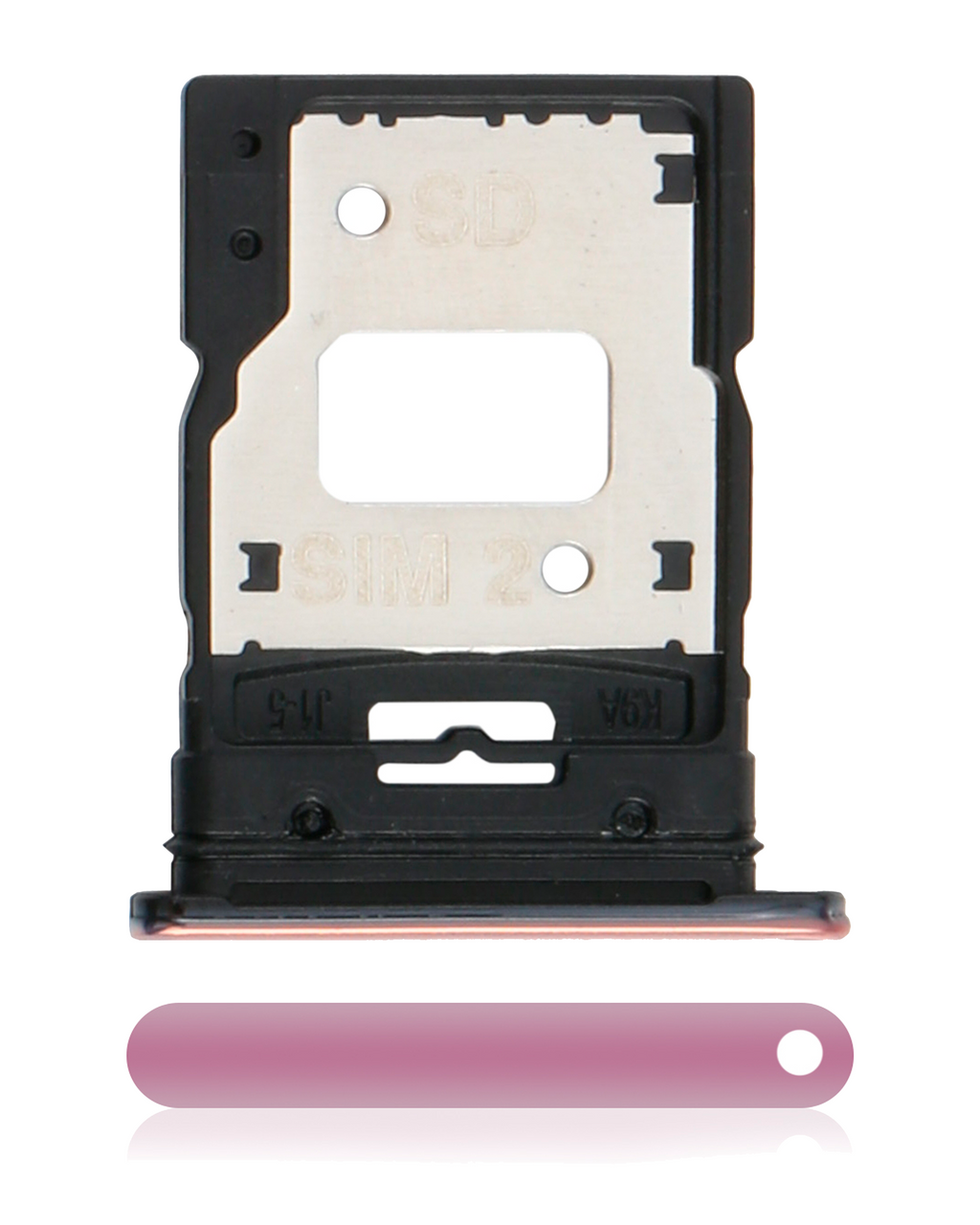 Dual-SIM-Kartenfach für Xiaomi Mi 11 Lite (Peach Pink)