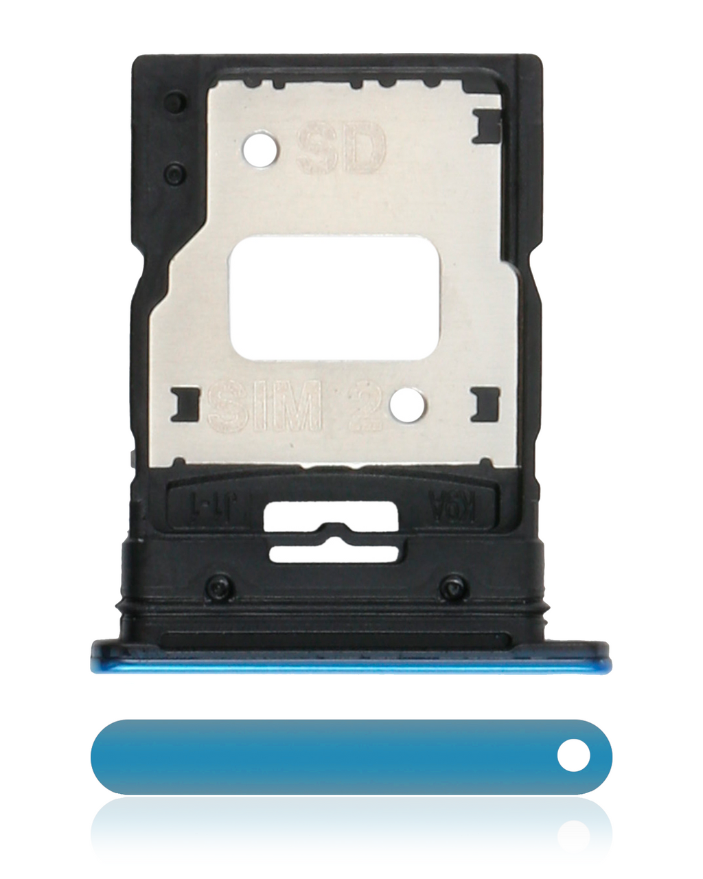 Dual SIM Card Tray for Xiaomi Mi 11 Lite (Bubblegum Blue)