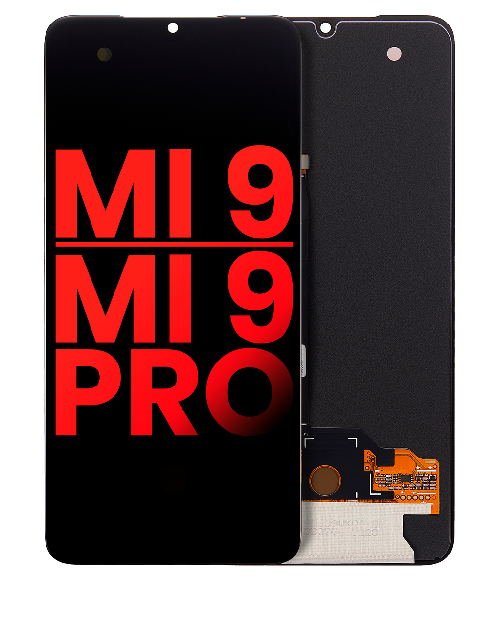 OLED-Display ohne Rahmen Xiaomi Mi 9/9 Pro Aftermarket Plus Alle Farben