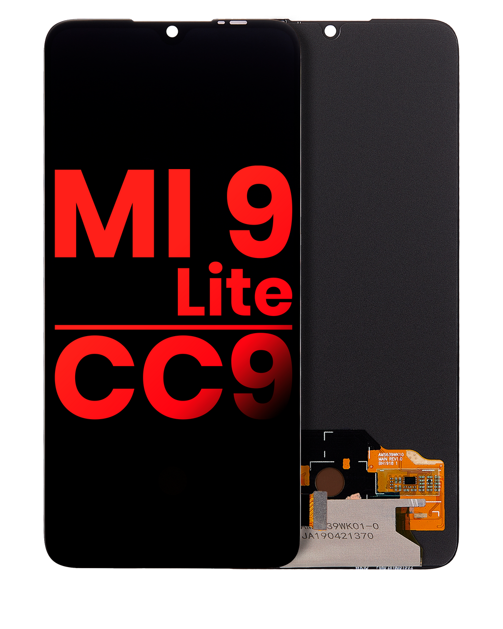 OLED-Display ohne Rahmen für Xiaomi Mi 9 Lite/CC9 (AM Plus, alle Farben)