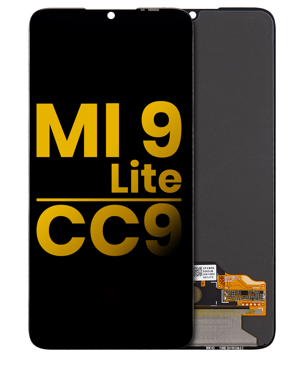 OLED-Display ohne Rahmen für Xiaomi Mi 9 Lite / CC9 (Refurbished) (Alle Farben)