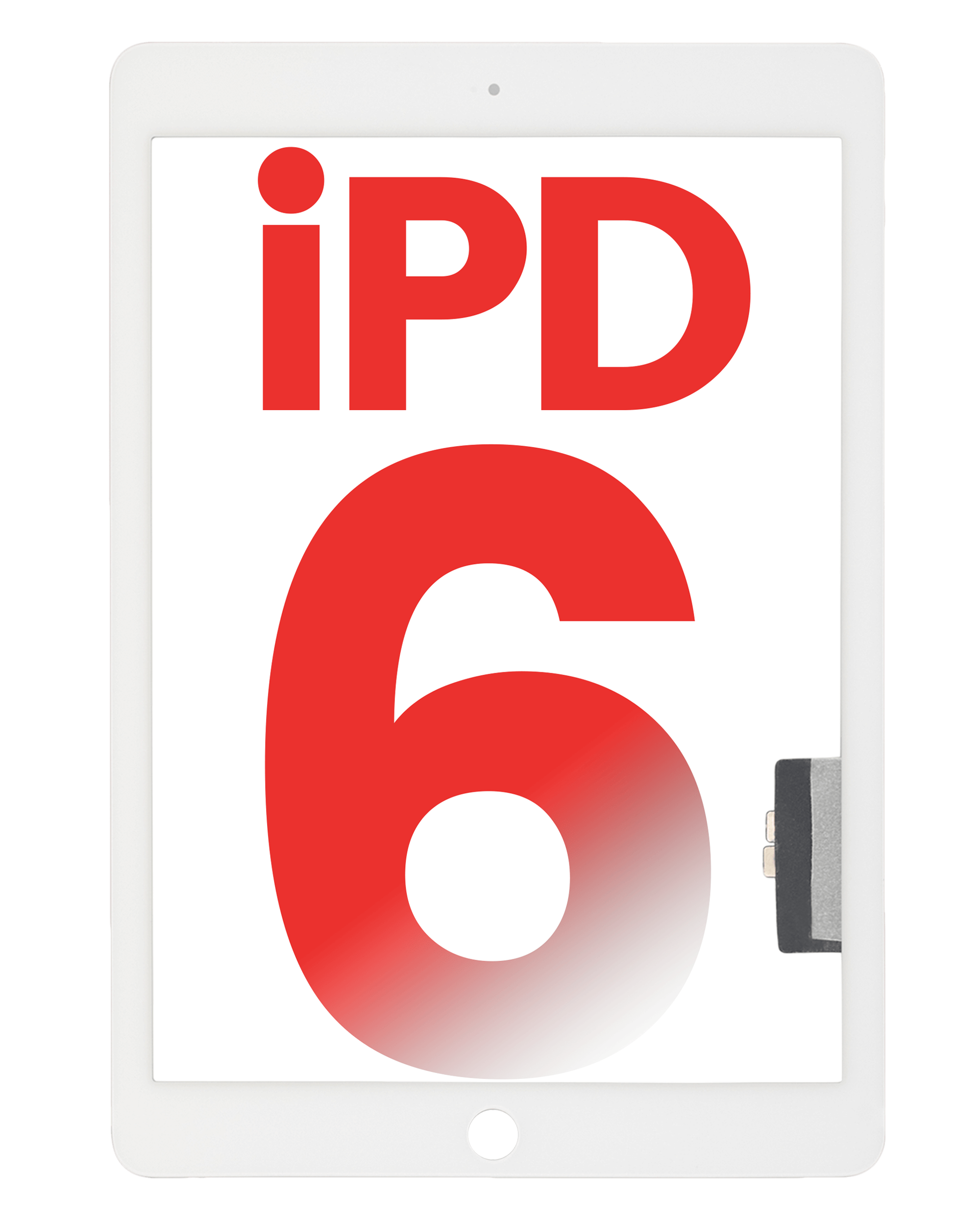 Digitizer für iPad 6 (2018) (Aftermarket Plus) (Weiß)