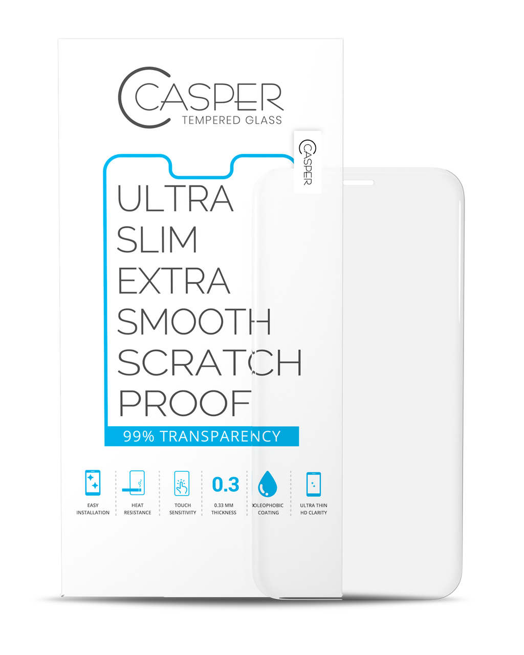 Casper Tempered Glass for iPhone 13 Mini (100 pieces) (Clear)