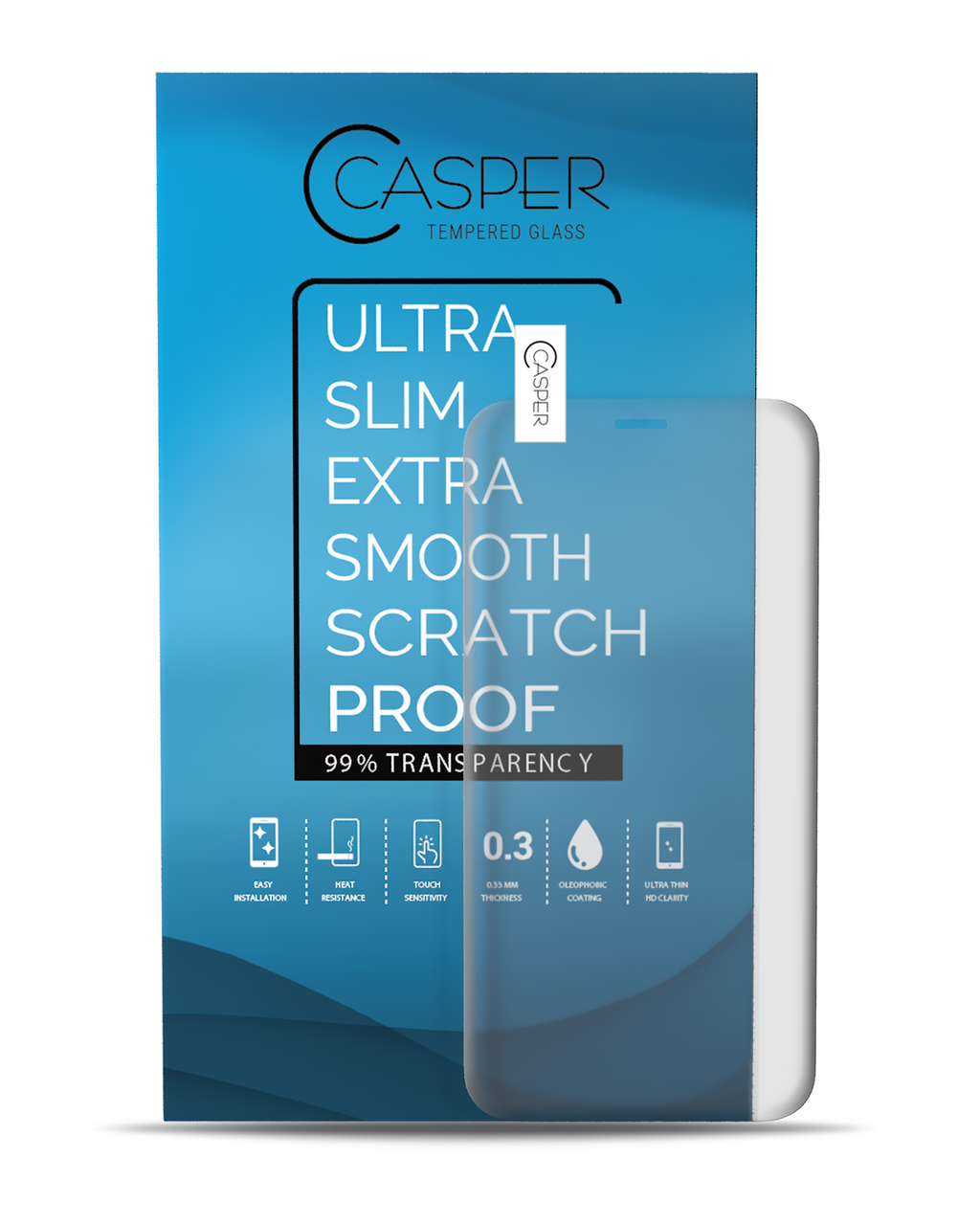 Casper Tempered Glass for iPhone 13 Mini (10 Pack) (Matte)