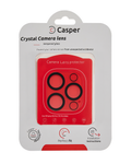 Casper Kamera-Linsenschutz für iPhone 15 Pro / 15 Pro Max (Crystal Full Cover)