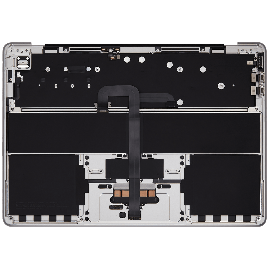 Top Case m. Akku & Tastatur f. MacBook Air 13" A2681 UK Silber