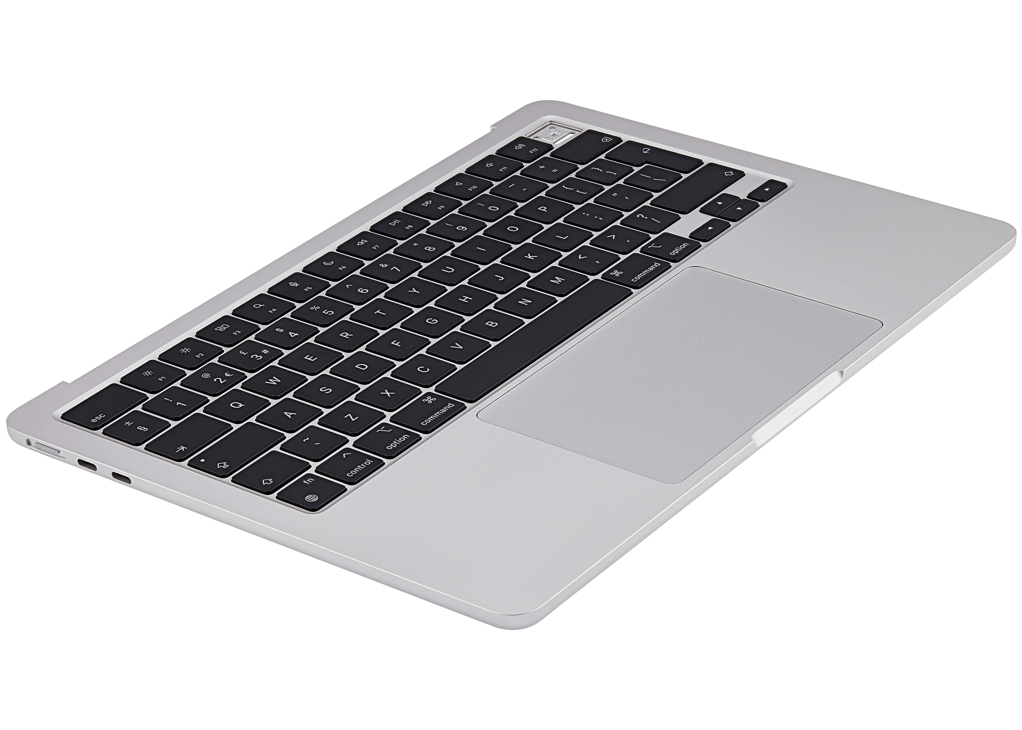 Top Case m. Akku & Tastatur f. MacBook Air 13" A2681 UK Silber