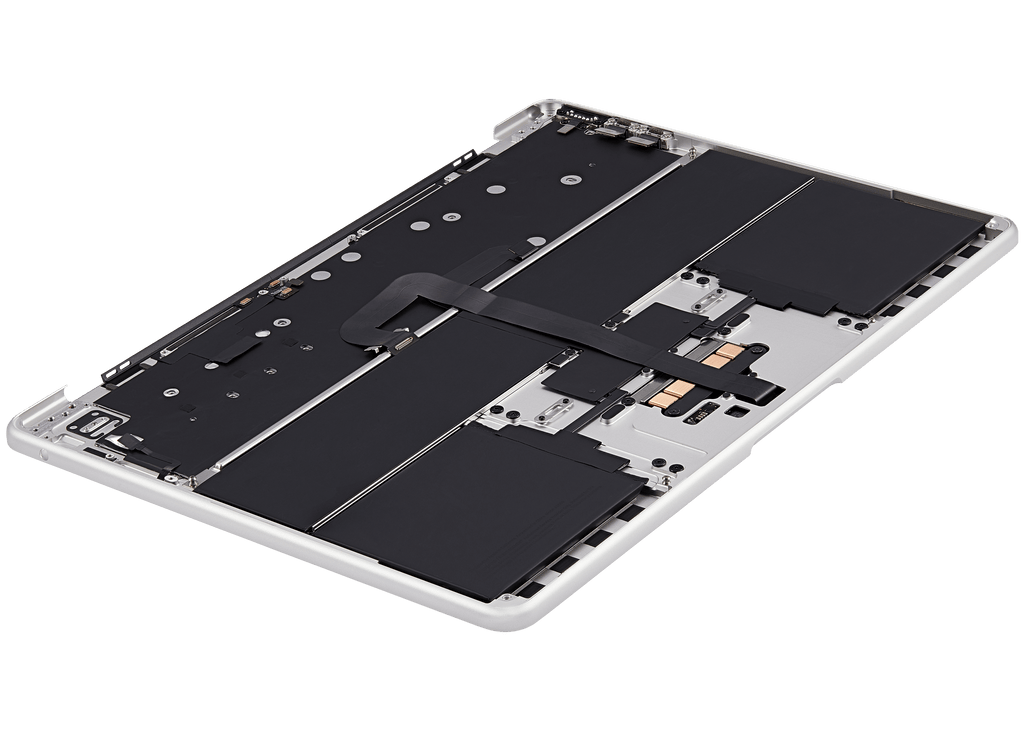 Top Case m. Akku & Tastatur f. MacBook Air 13" A2681 UK Silber