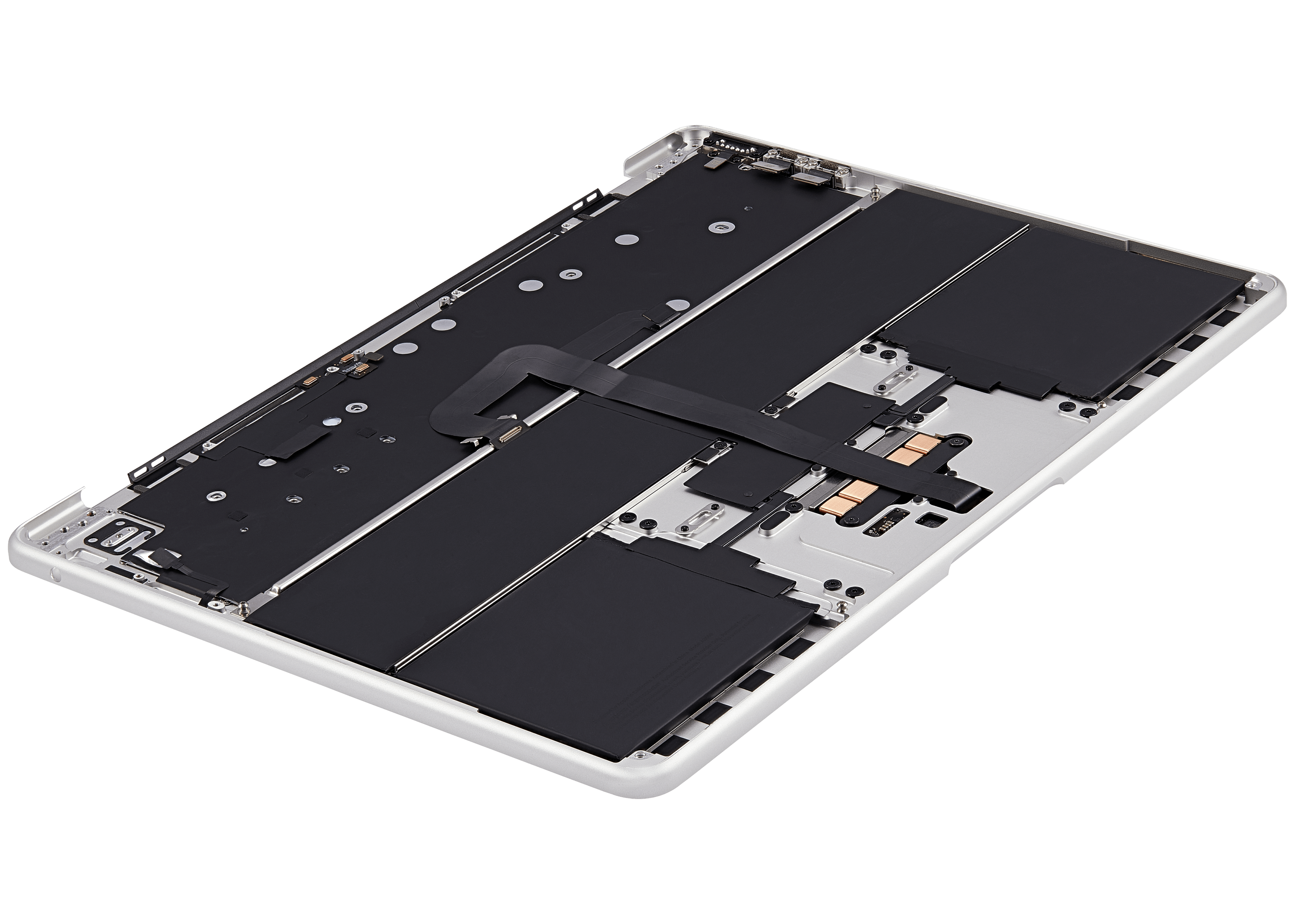 Top Case m. Akku & Tastatur f. MacBook Air 13" A2681 UK Silber