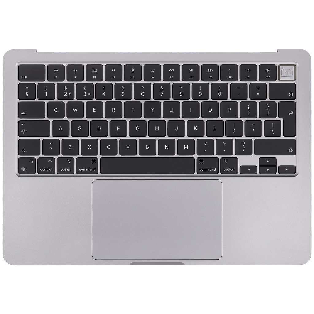 Top Case mit Akku und Tastatur für MacBook Air 13" A2681 (2022) (UK-Tastatur) (S