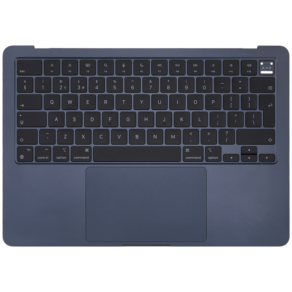 Top Case mit Akku + Tastatur für MacBook Air 13" A2681 Midnight