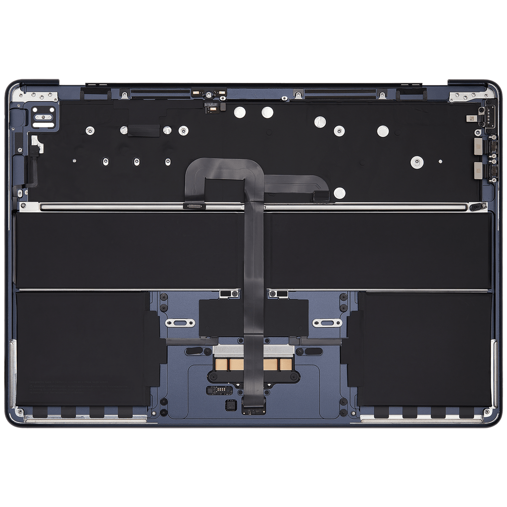 Top Case mit Akku + Tastatur für MacBook Air 13" A2681 Midnight