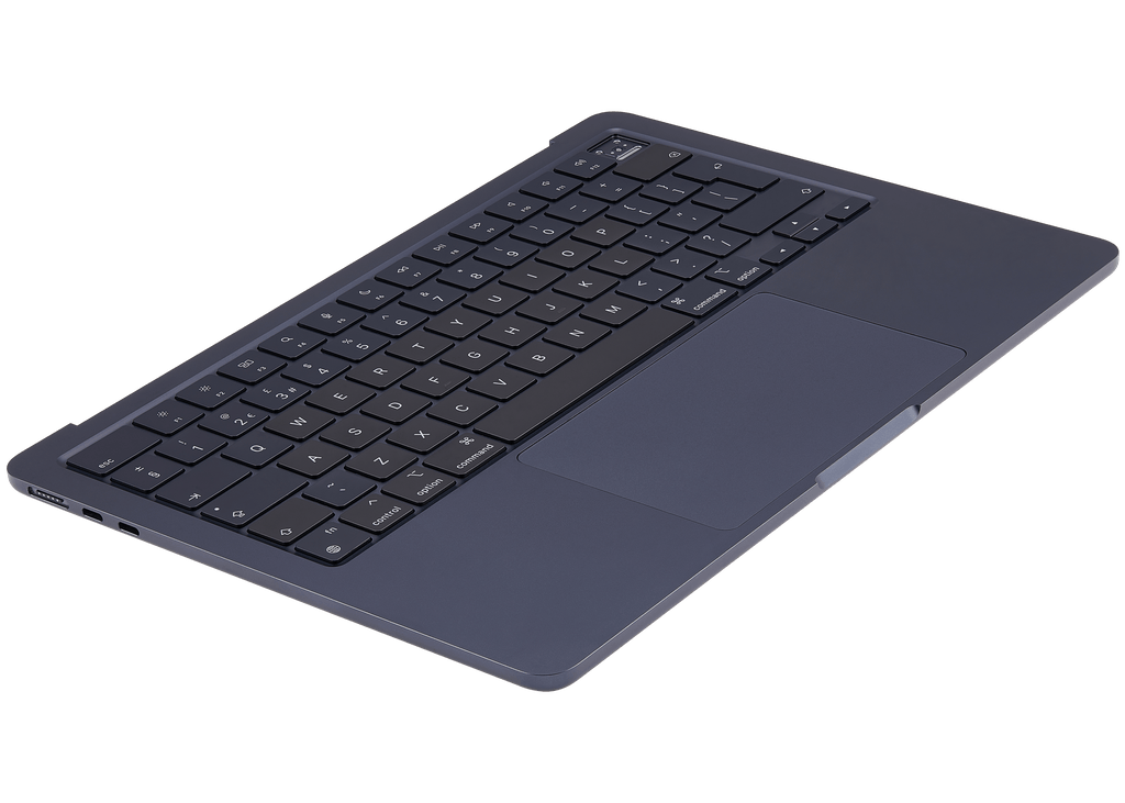Top Case mit Akku + Tastatur für MacBook Air 13" A2681 Midnight