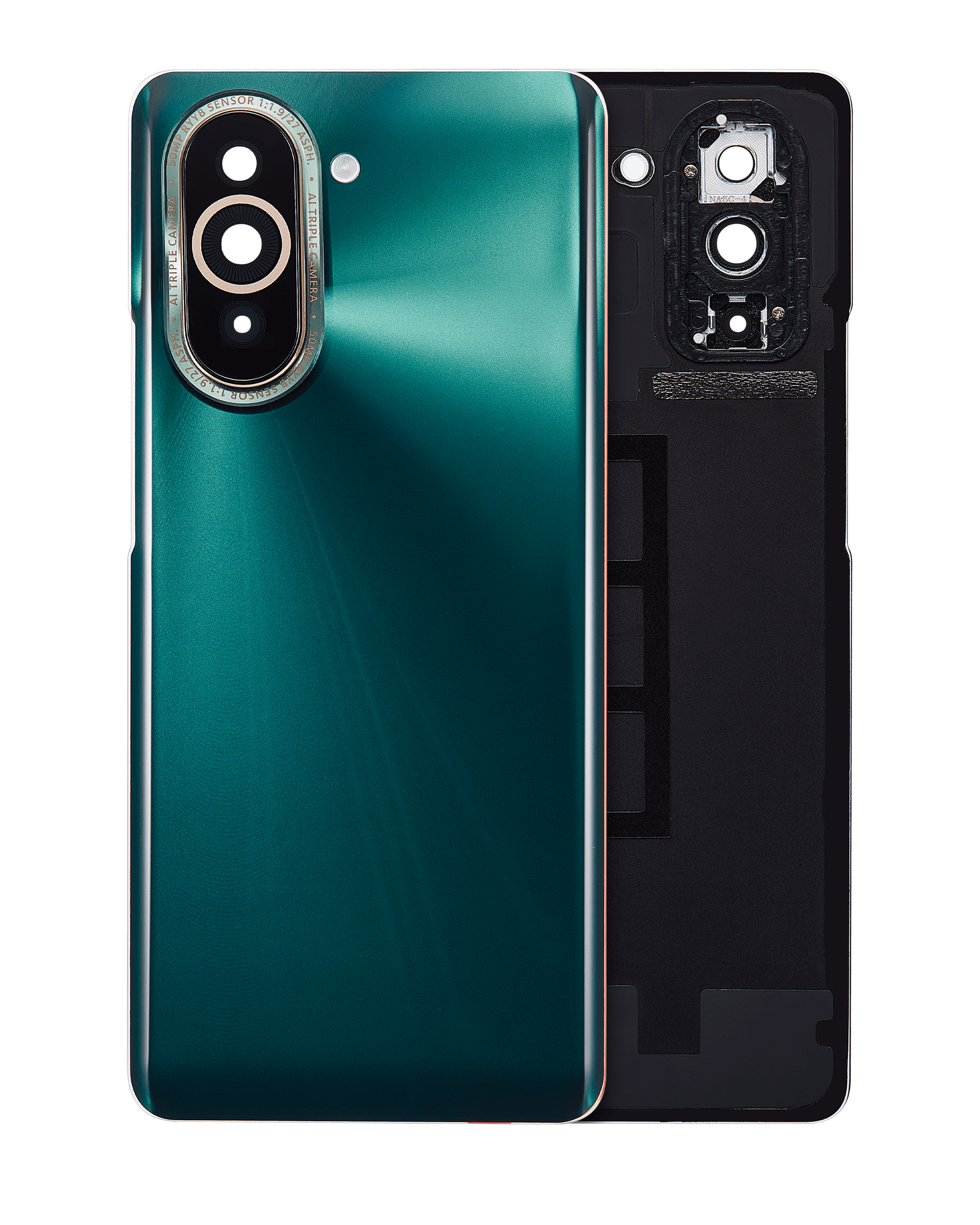 Backcover aus Glas mit Kameralinse für Huawei Nova 10 (Grün)