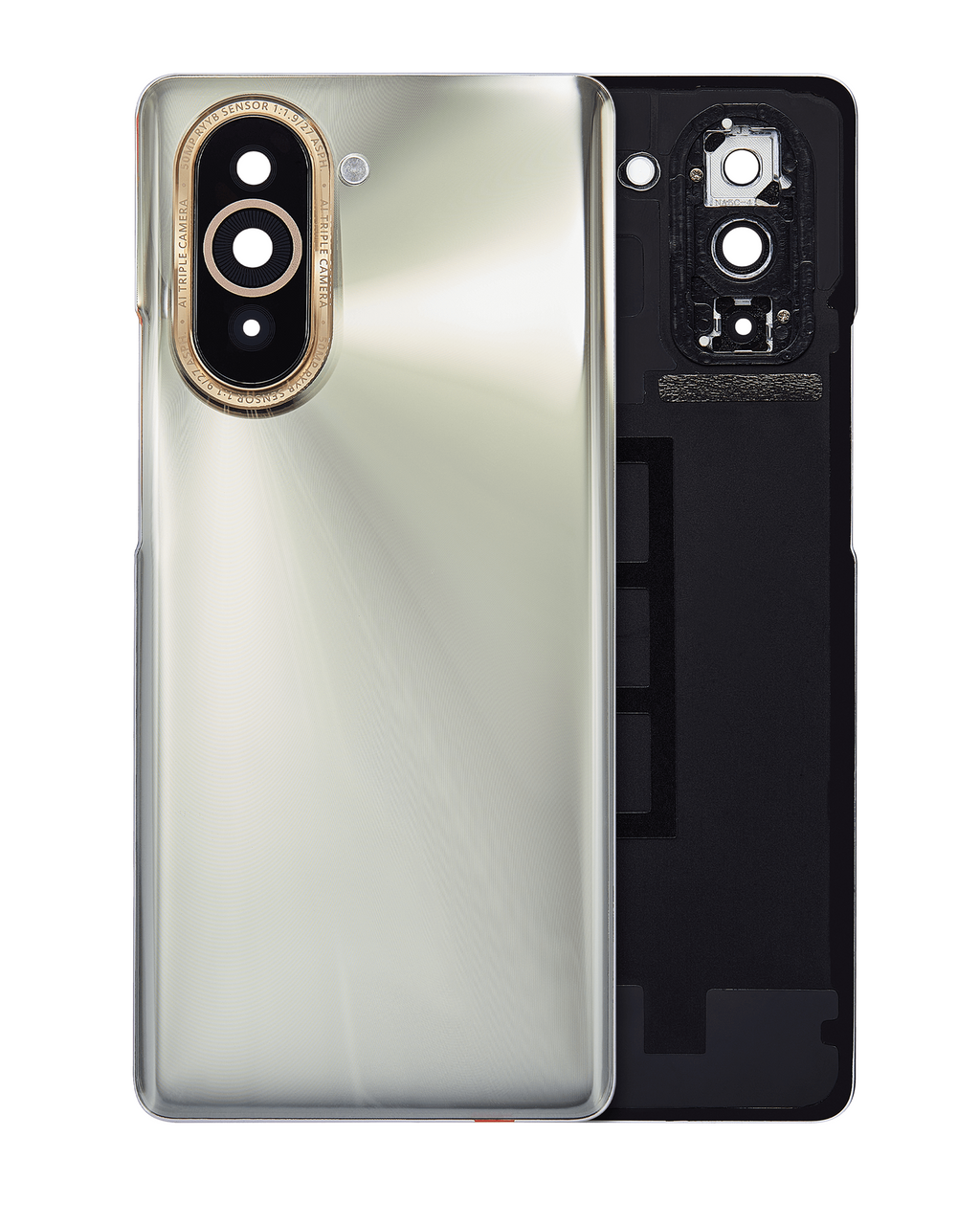 Backcover mit Kameralinse für Huawei Nova 10 (Silber)