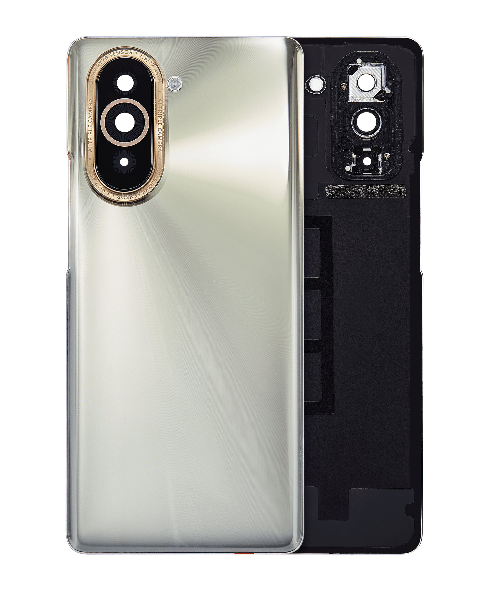 Backcover mit Kameralinse für Huawei Nova 10 (Silber)