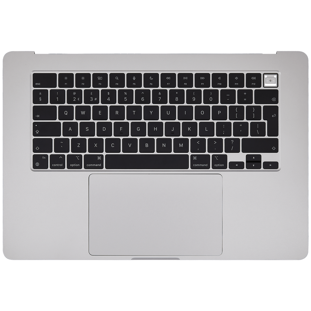 Topcase mit Akku And Keyboard für MacBook Air 15" (A2941 / Mid 2023) (UK Keyboard) (Silber)