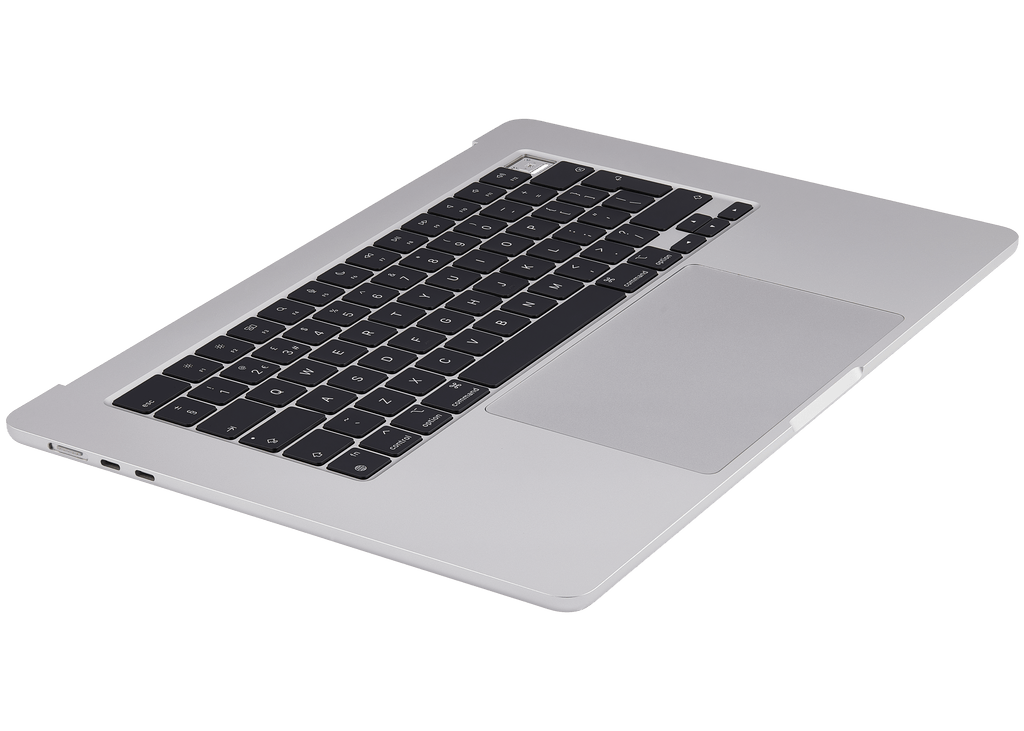 Topcase mit Akku And Keyboard für MacBook Air 15" (A2941 / Mid 2023) (UK Keyboard) (Silber)